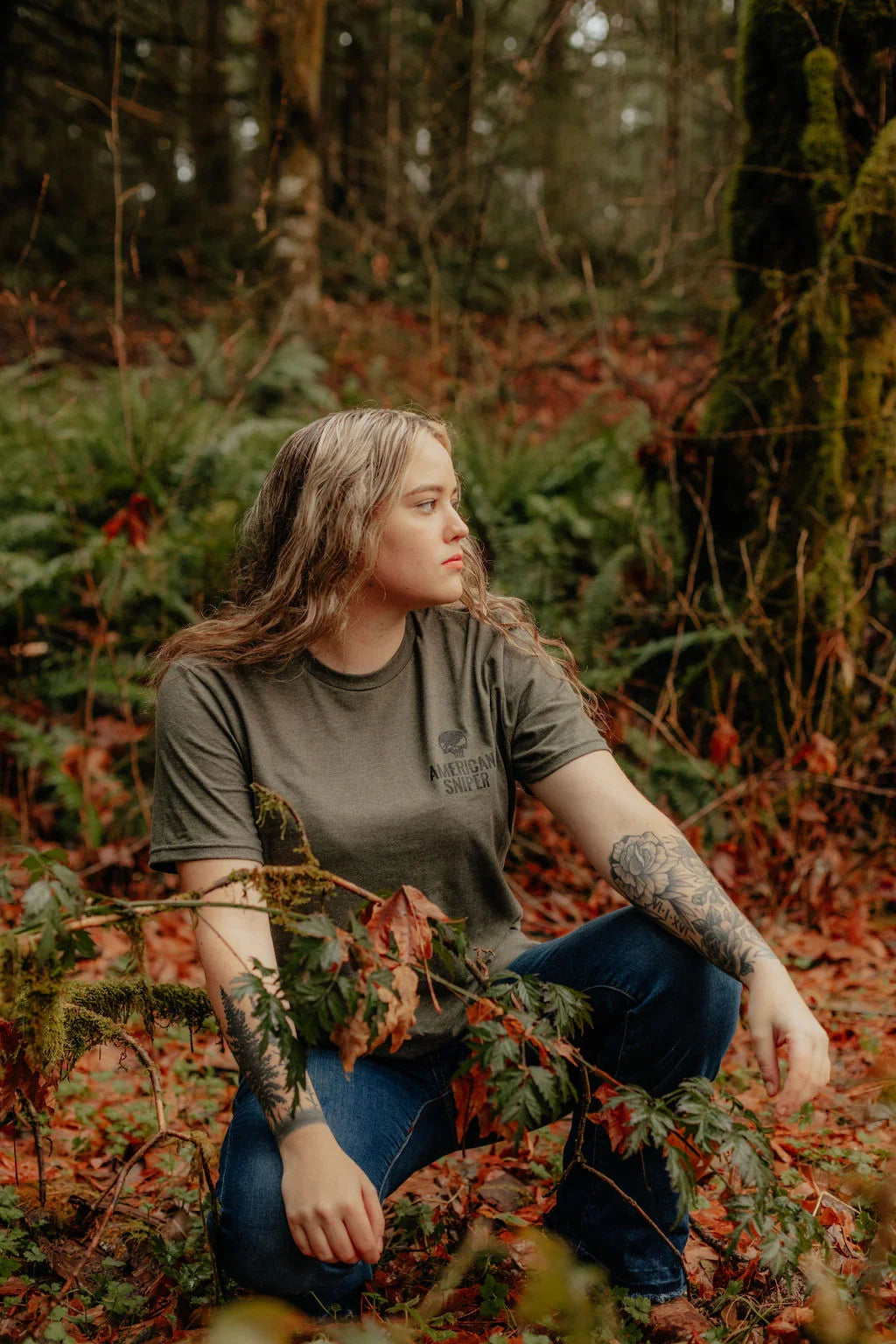 American Sniper Military TEE Green - American Sniper