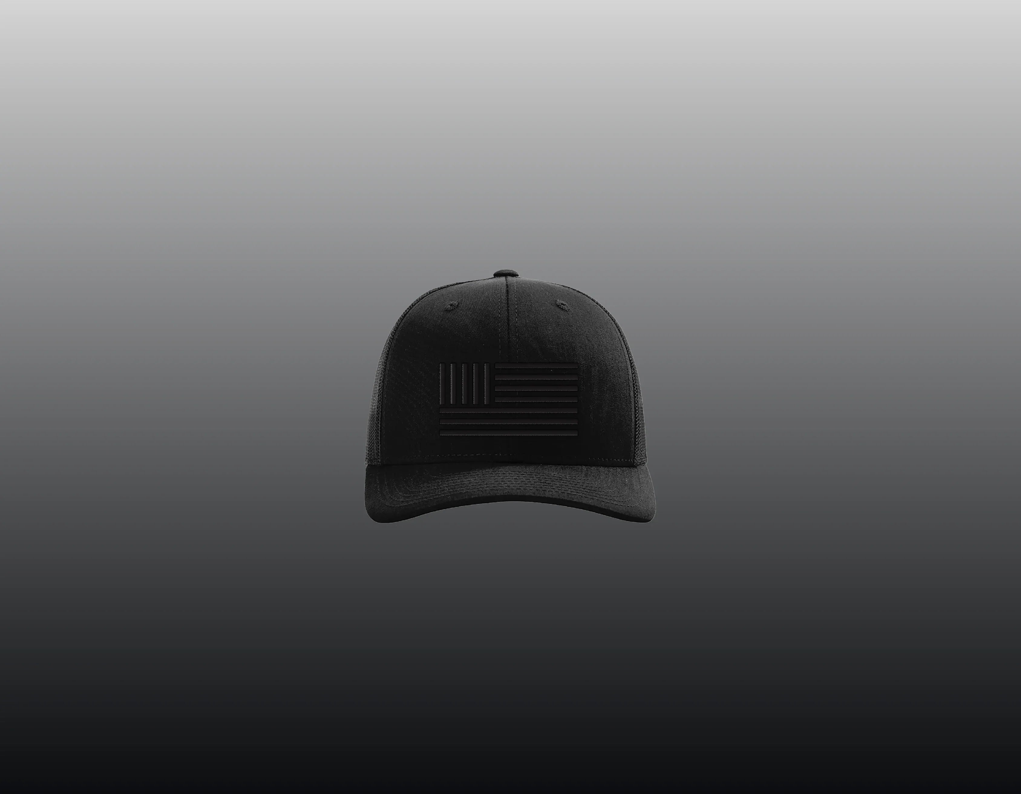 American Sniper Blackout Flag Hat - American Sniper