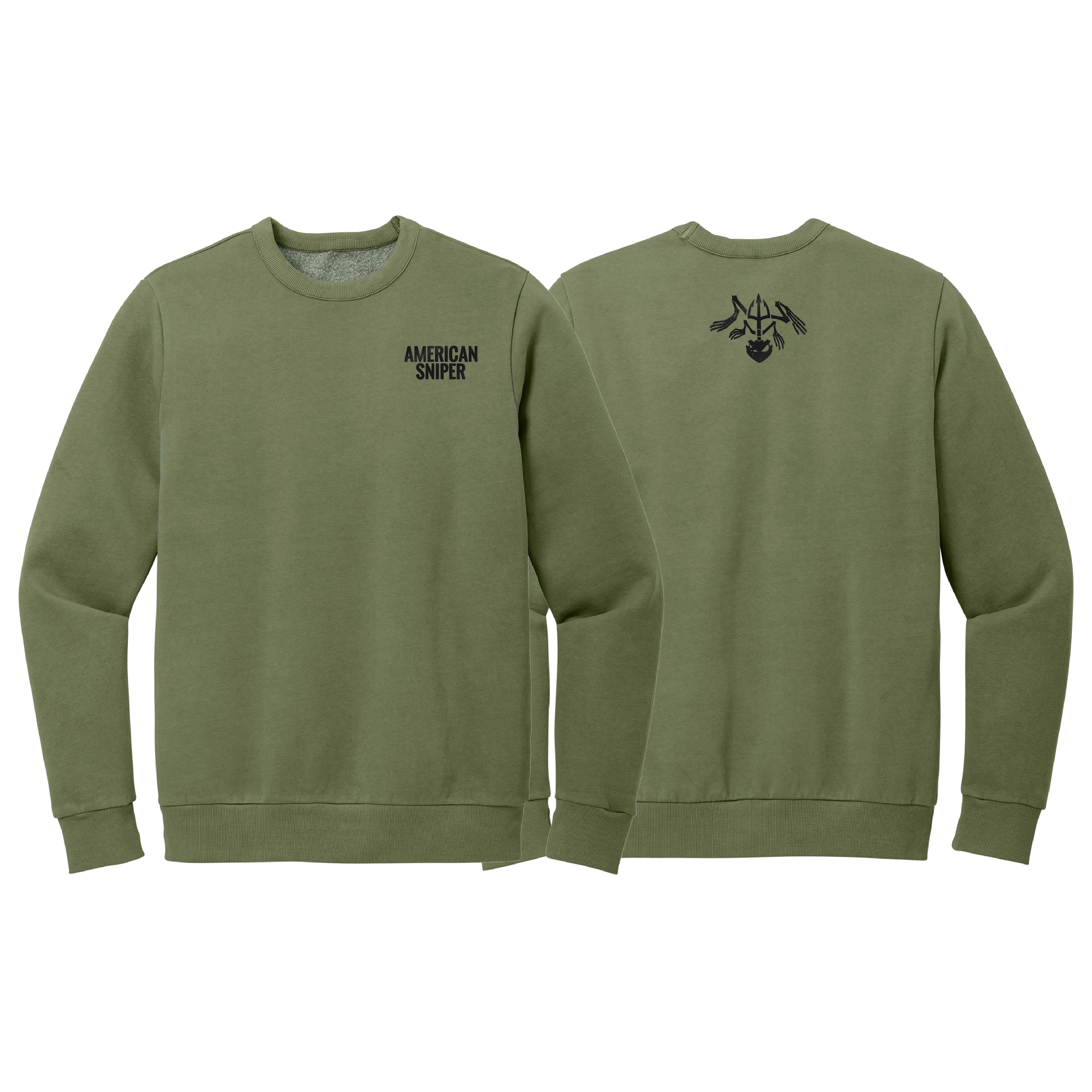 American Sniper Crewneck Sweatshirt – Military Edition - American Sniper
