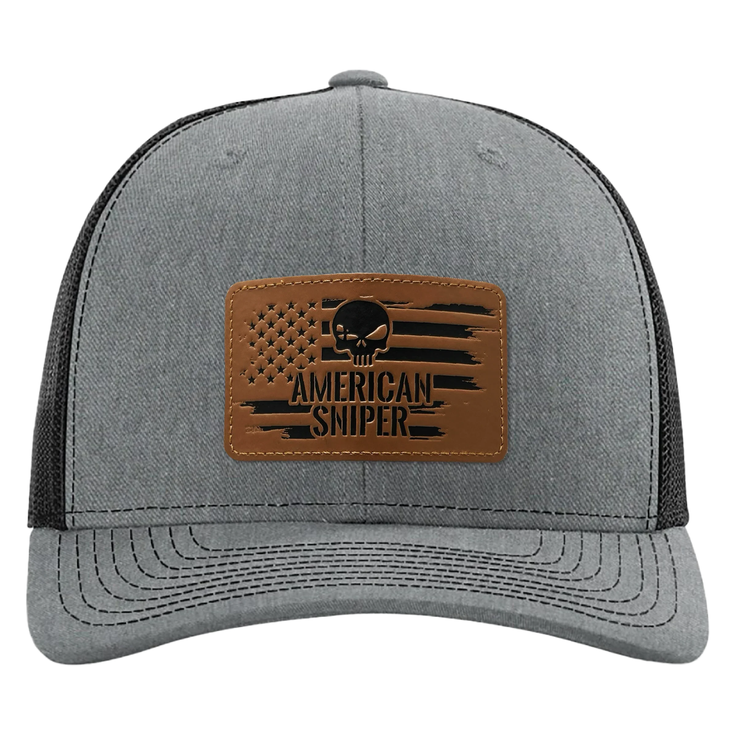 American Sniper Gray Flag Patch Hat - American Sniper