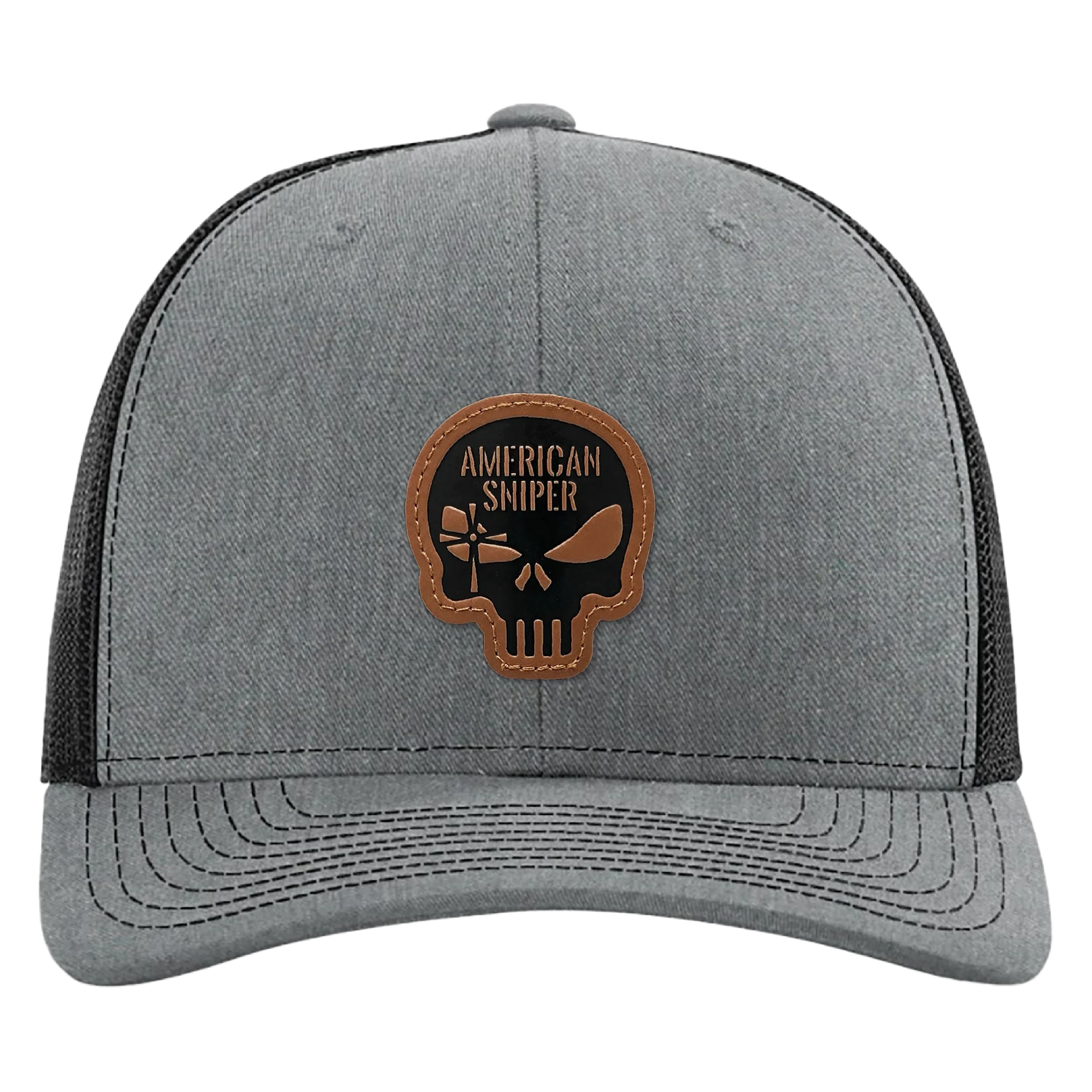 American Sniper Gray Skull Patch Hat - American Sniper
