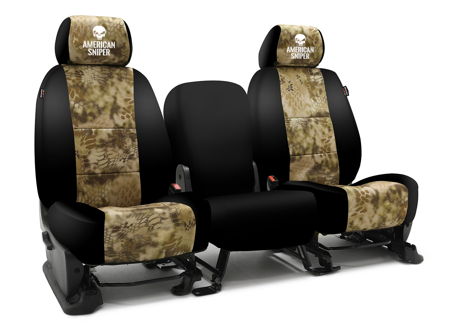American Sniper Logo Custom Seat Cover Neosupreme Kryptek Camo