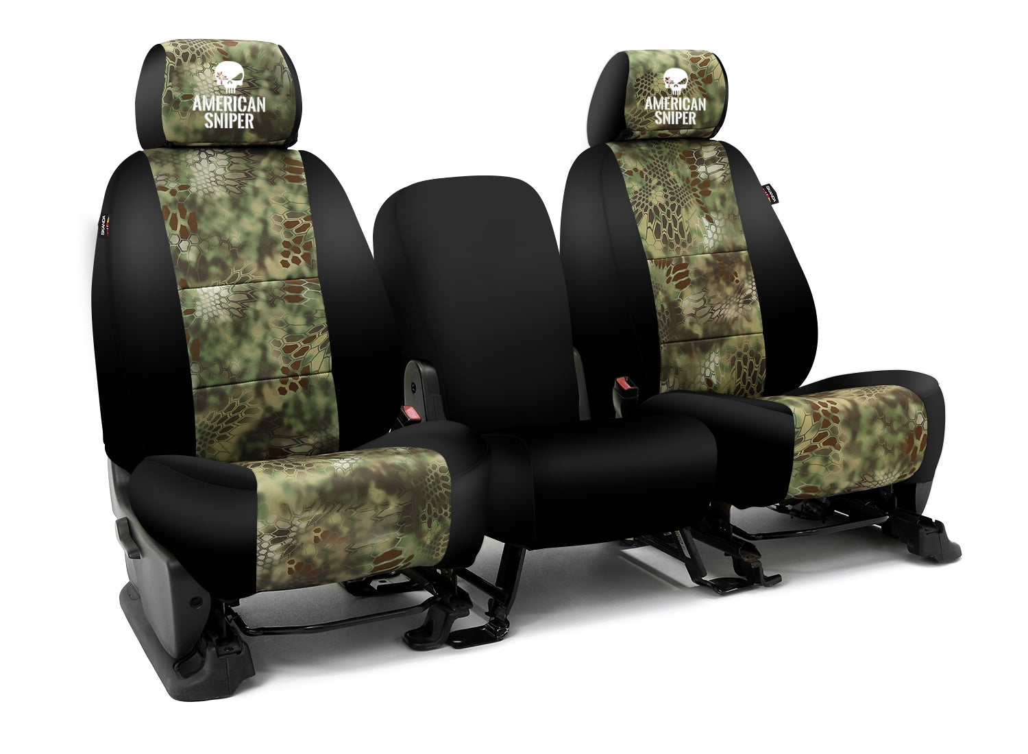 American Sniper Logo Custom Seat Cover Neosupreme Kryptek Camo