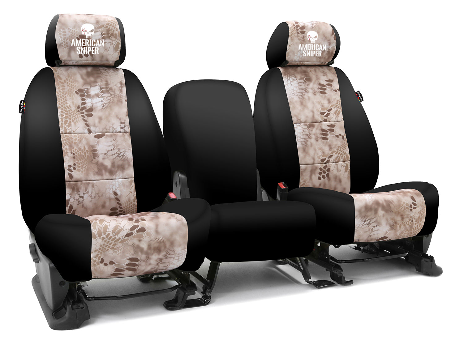 American Sniper Logo Custom Seat Cover Neosupreme Kryptek Camo
