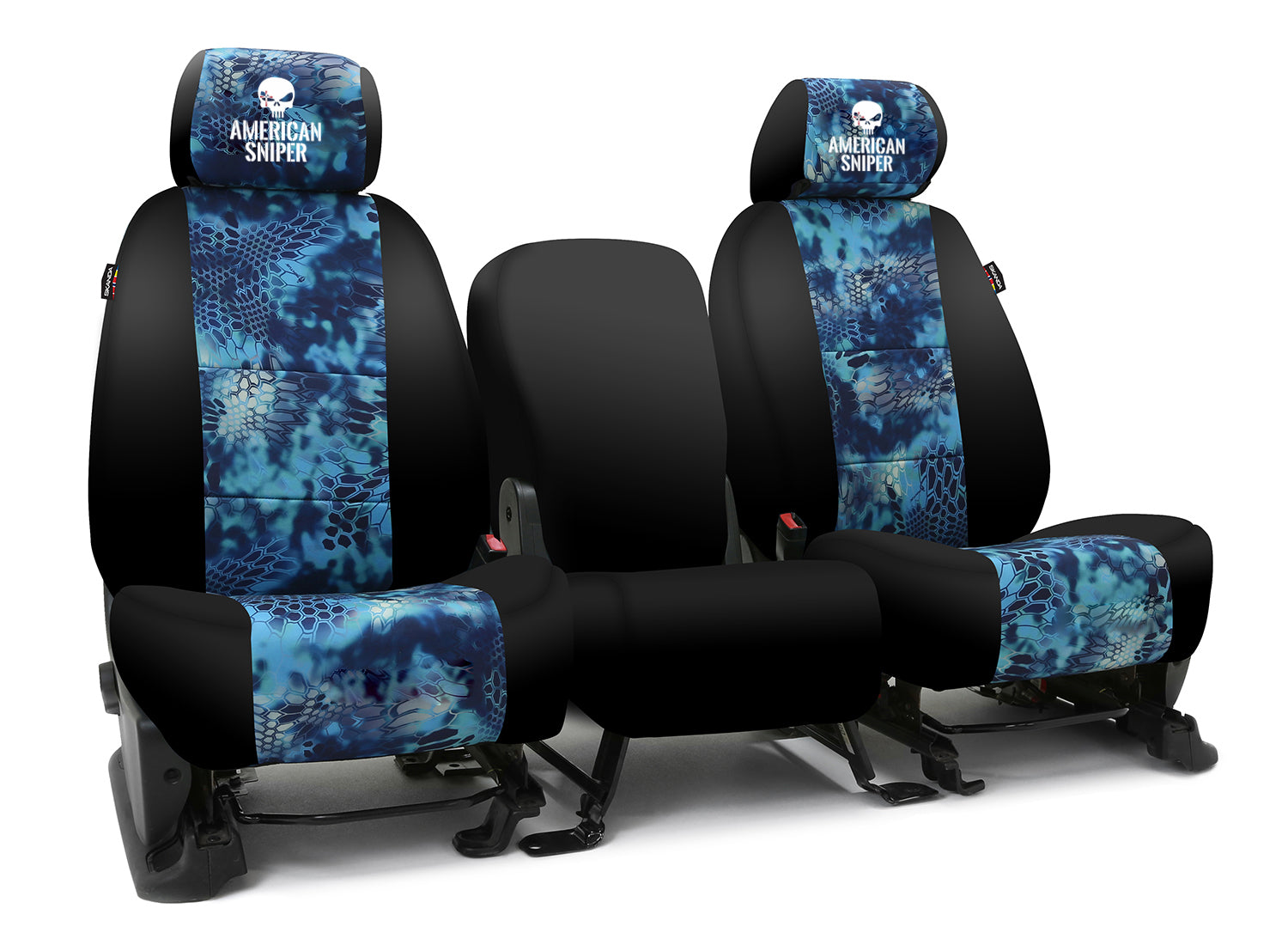 American Sniper Logo Custom Seat Cover Neosupreme Kryptek Camo