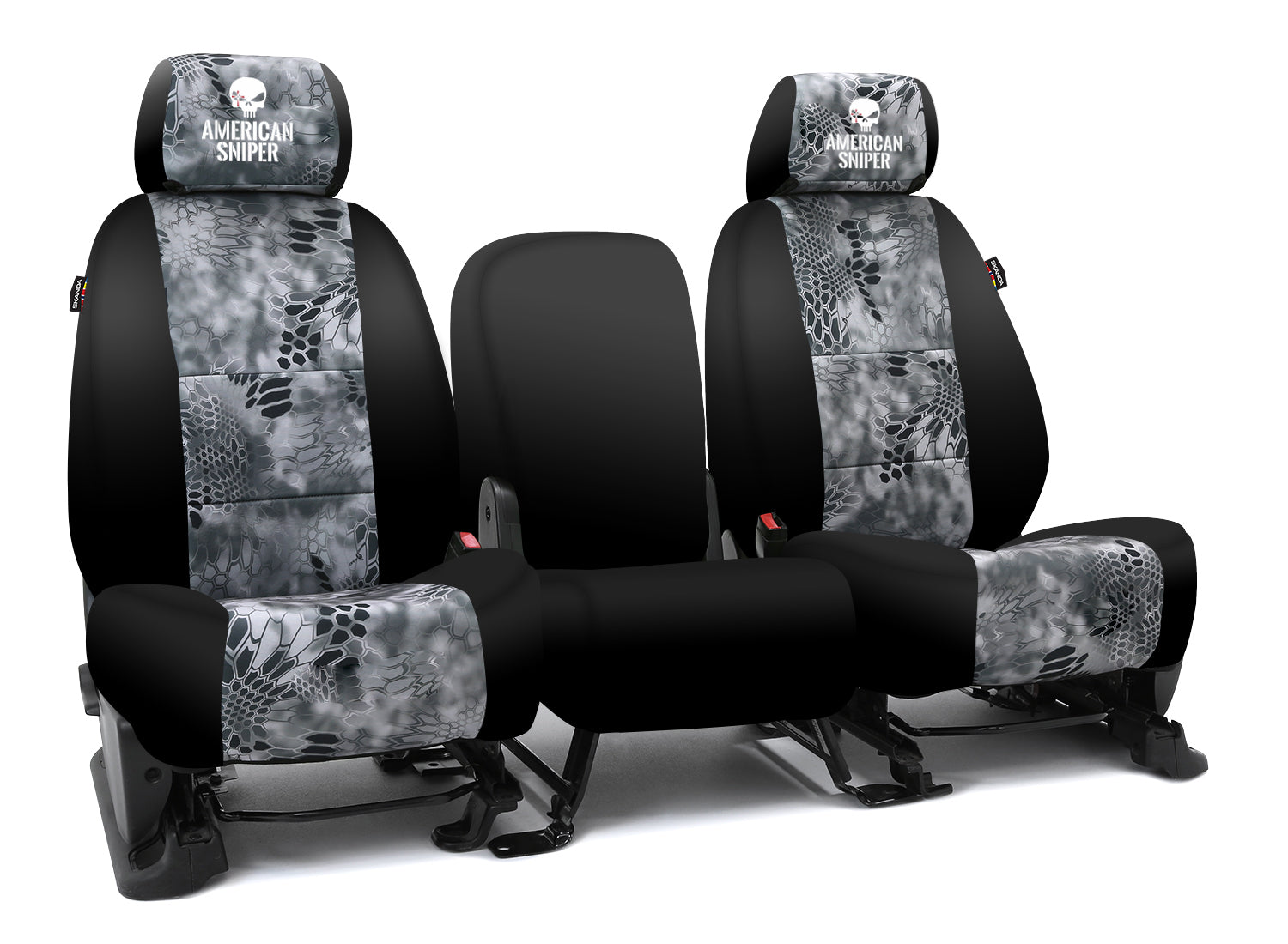 American Sniper Logo Custom Seat Cover Neosupreme Kryptek Camo