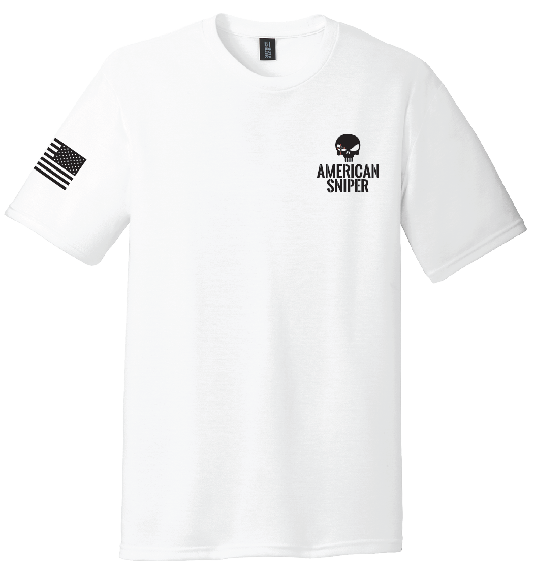 American Sniper CK Flag Tee White