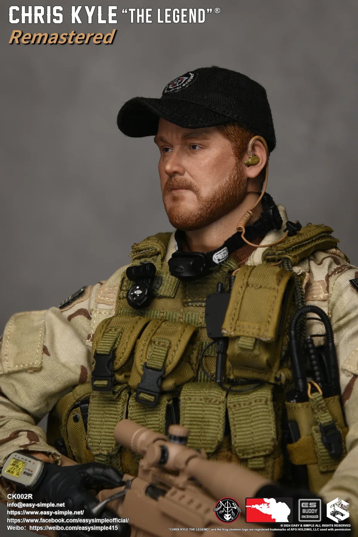 Chris Kyle "The Legend"® Remastered - Regular Version - MINT IN BOX - American Sniper