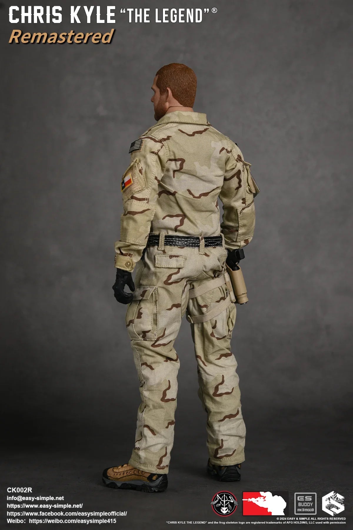 Chris Kyle "The Legend"® Remastered - Regular Version - MINT IN BOX - American Sniper