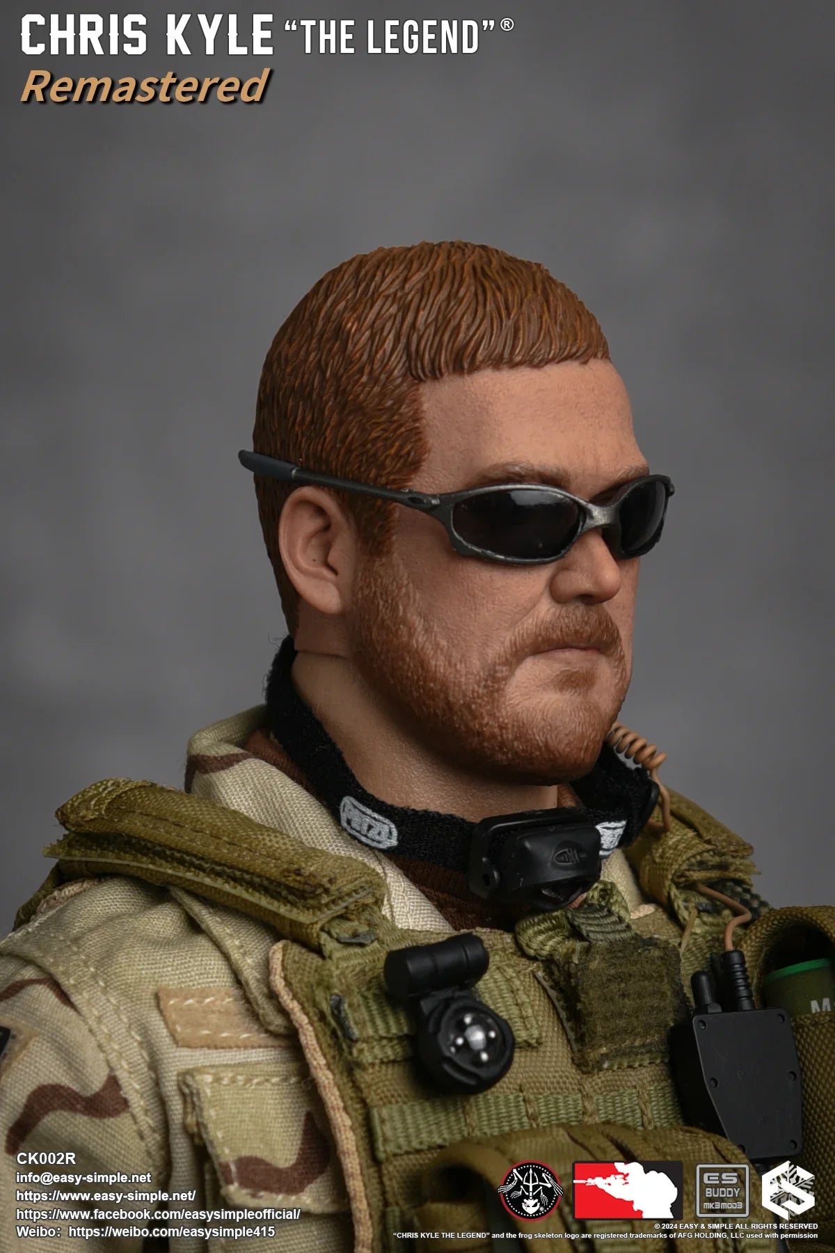 Chris Kyle "The Legend"® Remastered - Regular Version - MINT IN BOX - American Sniper