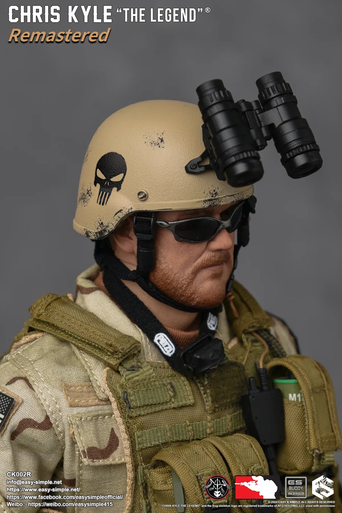 Chris Kyle "The Legend"® Remastered - Regular Version - MINT IN BOX - American Sniper