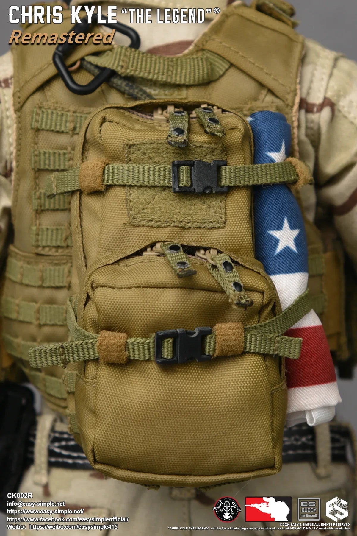 Chris Kyle "The Legend"® Remastered - Regular Version - MINT IN BOX - American Sniper
