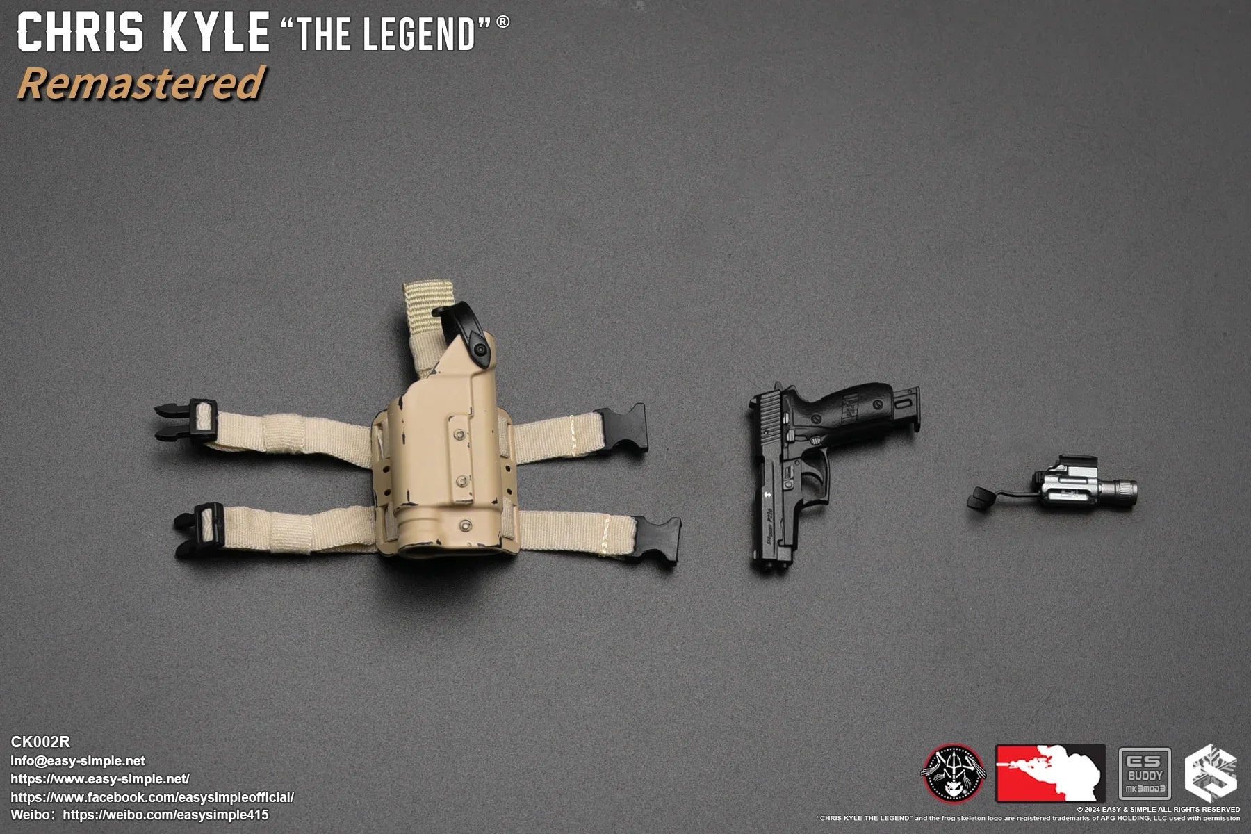 Chris Kyle "The Legend"® Remastered - Regular Version - MINT IN BOX - American Sniper