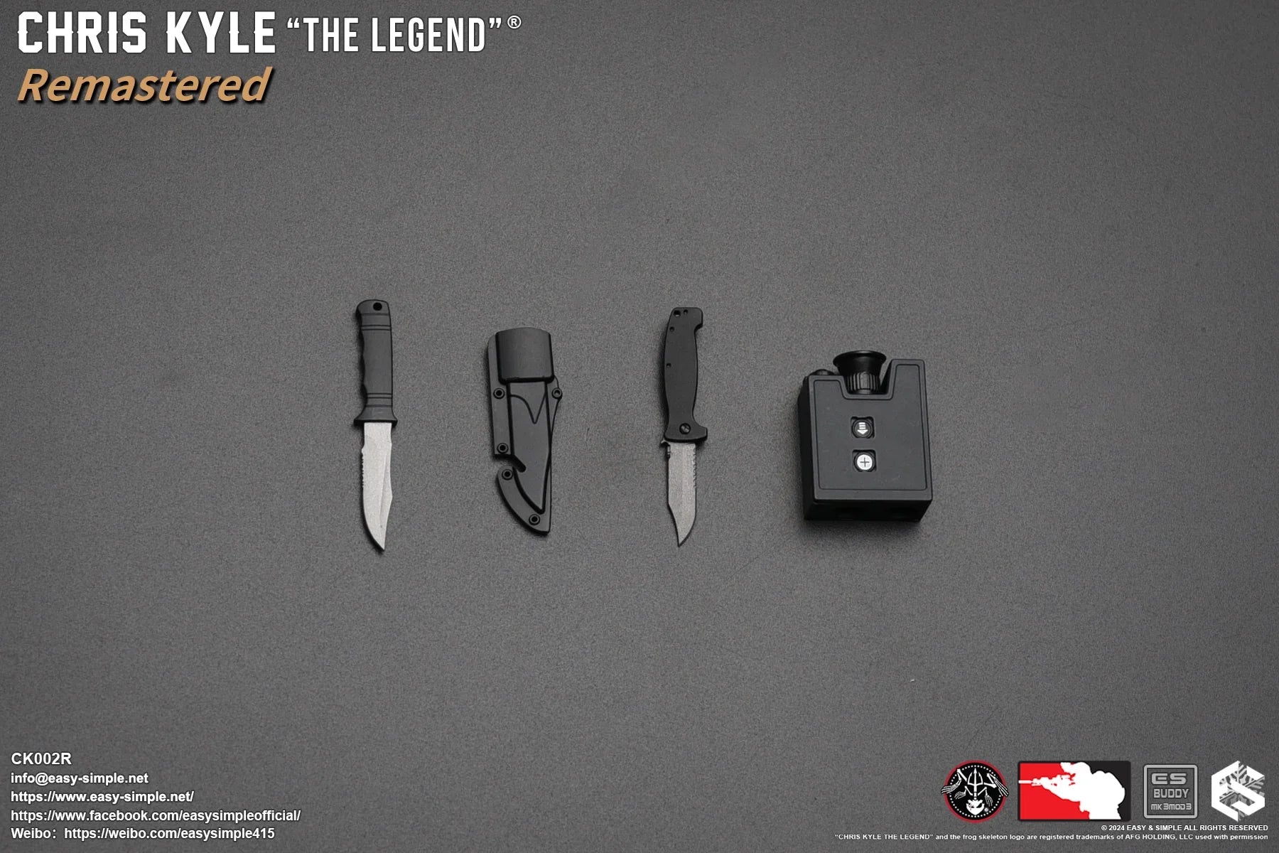 Chris Kyle "The Legend"® Remastered - Regular Version - MINT IN BOX - American Sniper
