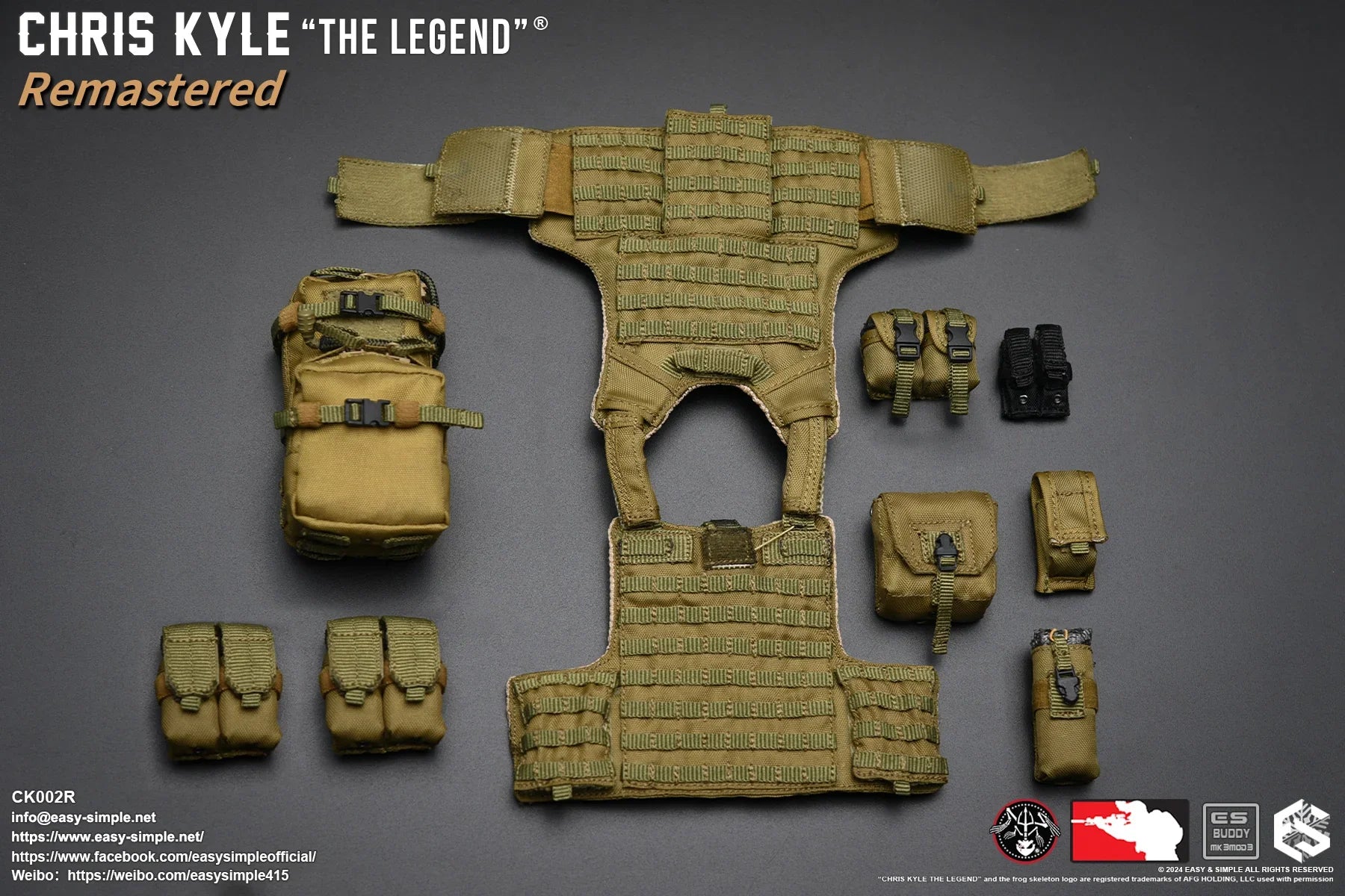 Chris Kyle "The Legend"® Remastered - Regular Version - MINT IN BOX - American Sniper