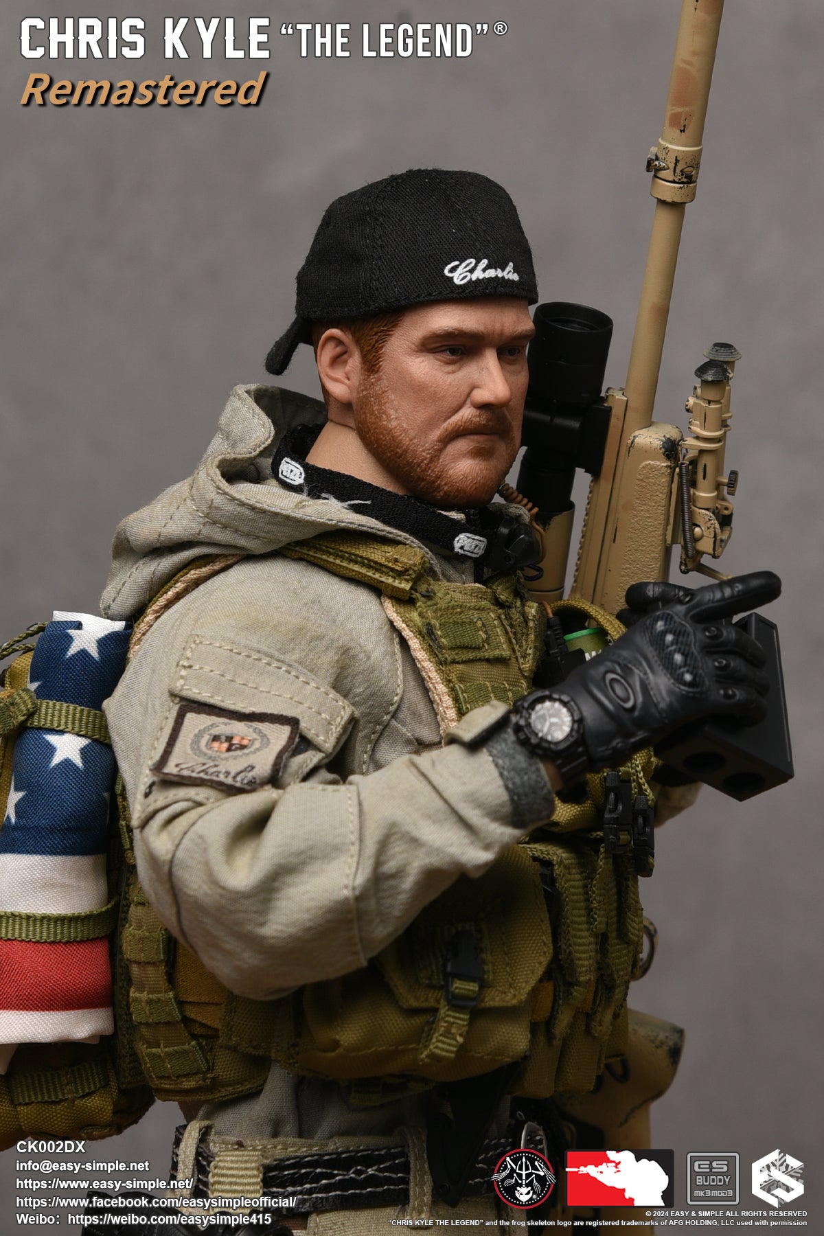 Chris Kyle "The Legend"® Remastered - Deluxe Version - MINT IN BOX - American Sniper