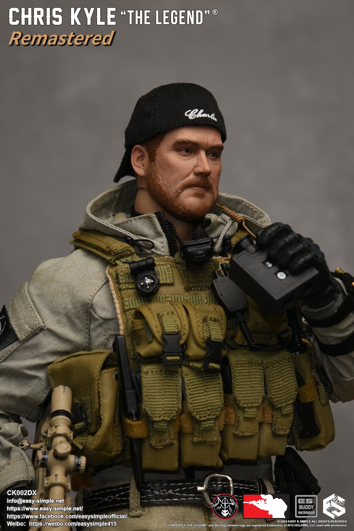 Chris Kyle "The Legend"® Remastered - Deluxe Version - MINT IN BOX - American Sniper