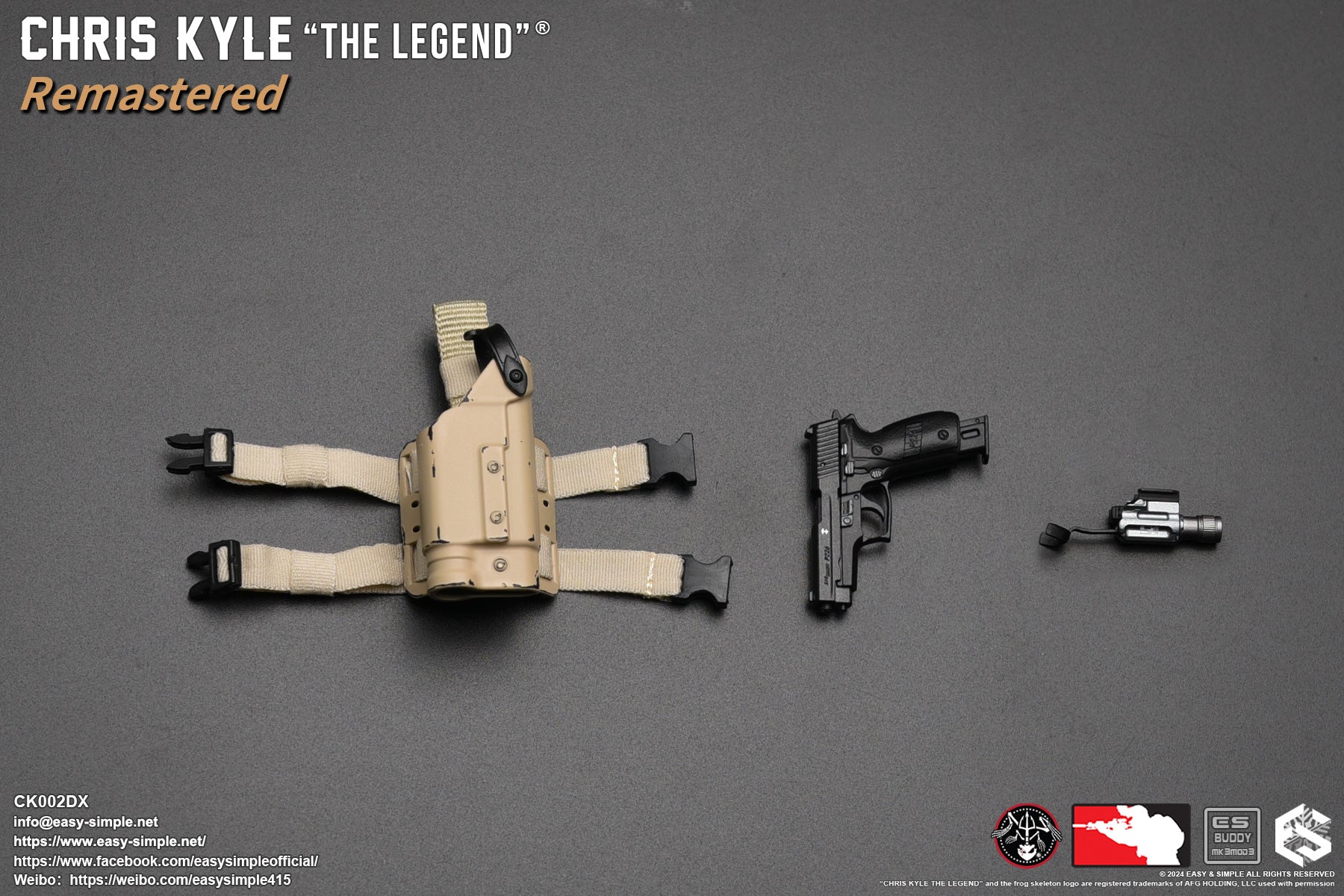 Chris Kyle "The Legend"® Remastered - Deluxe Version - MINT IN BOX - American Sniper