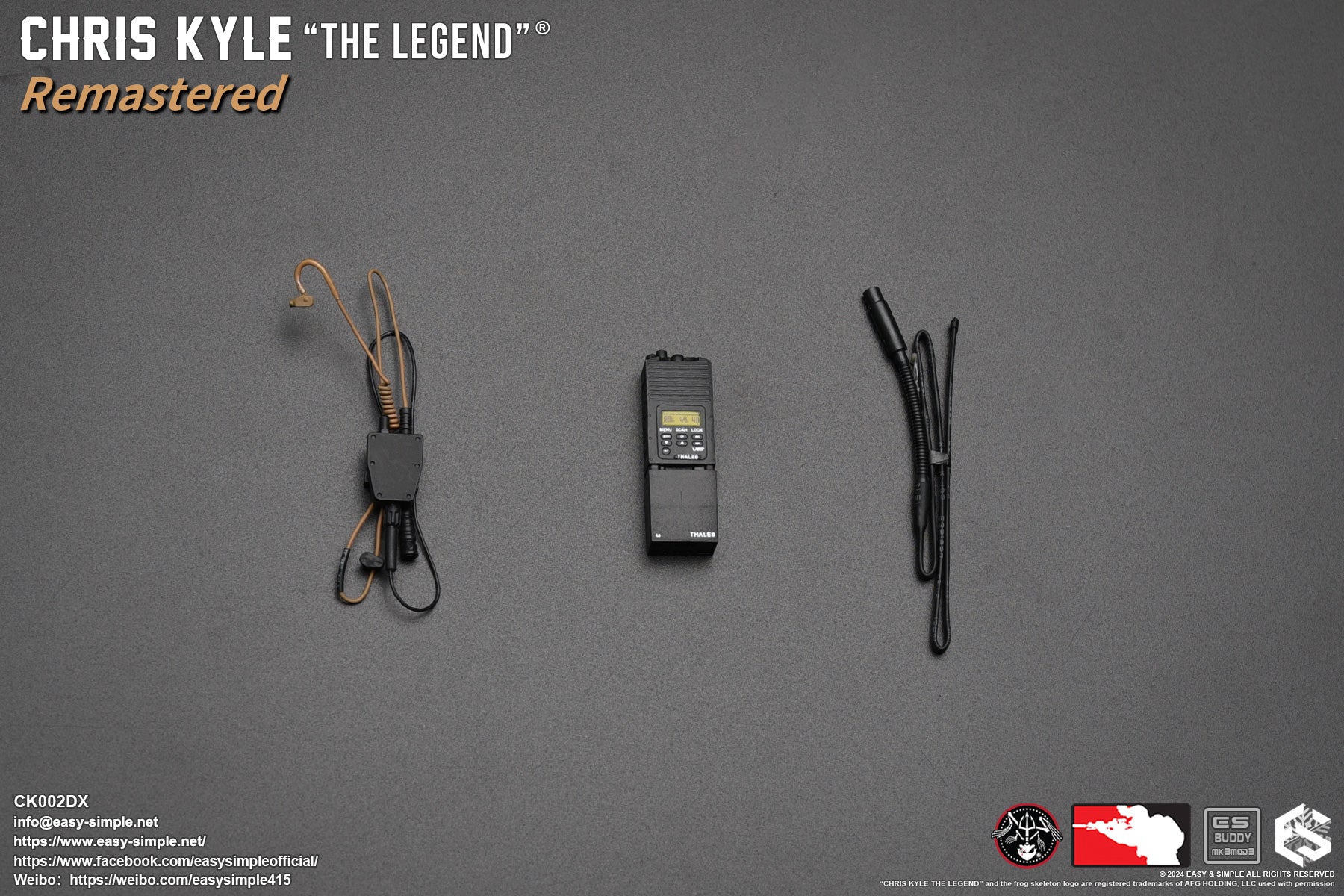 Chris Kyle "The Legend"® Remastered - Deluxe Version - MINT IN BOX - American Sniper