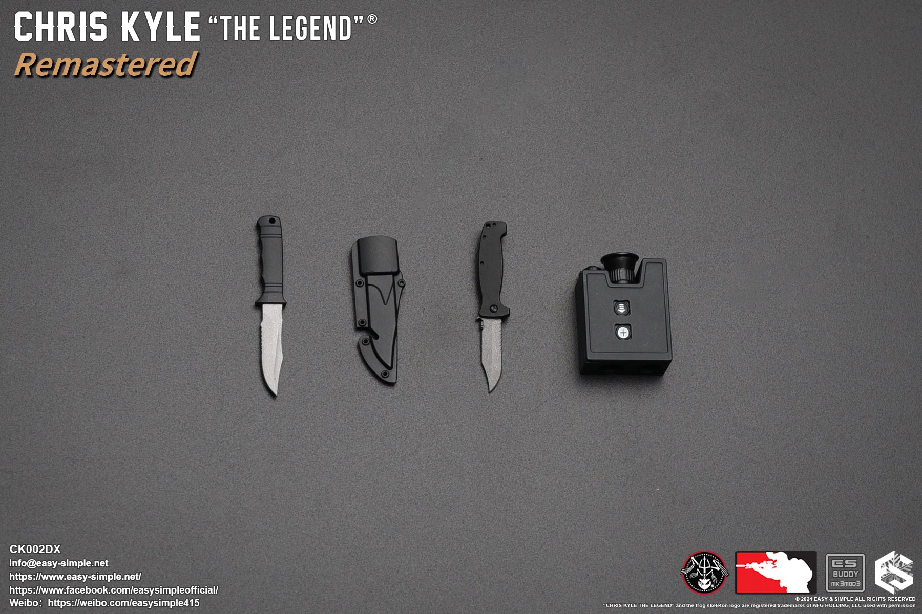 Chris Kyle "The Legend"® Remastered - Deluxe Version - MINT IN BOX - American Sniper