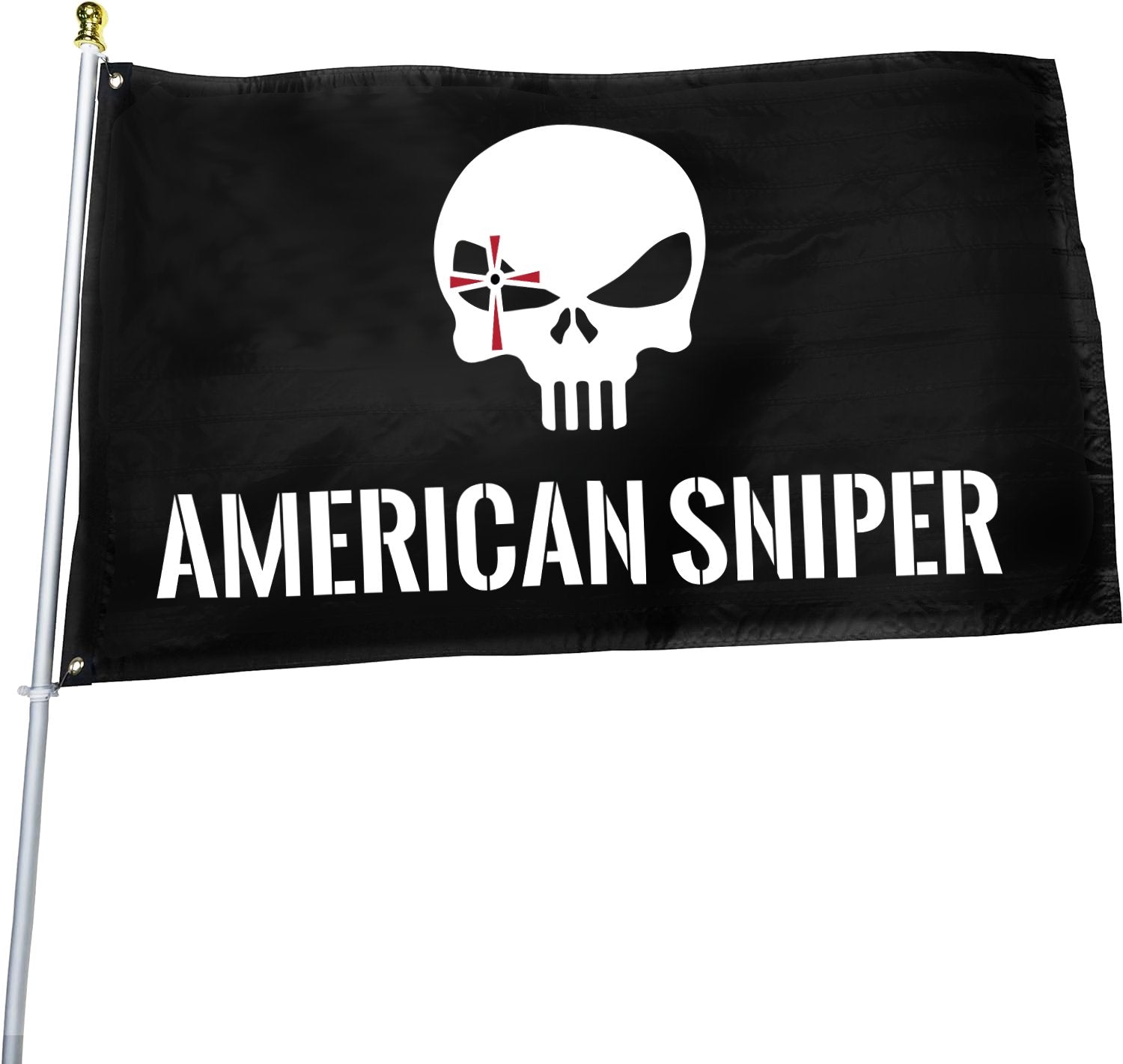 Chris Kyle Warrior T-shirt, American Sniper Flag, Sticker
