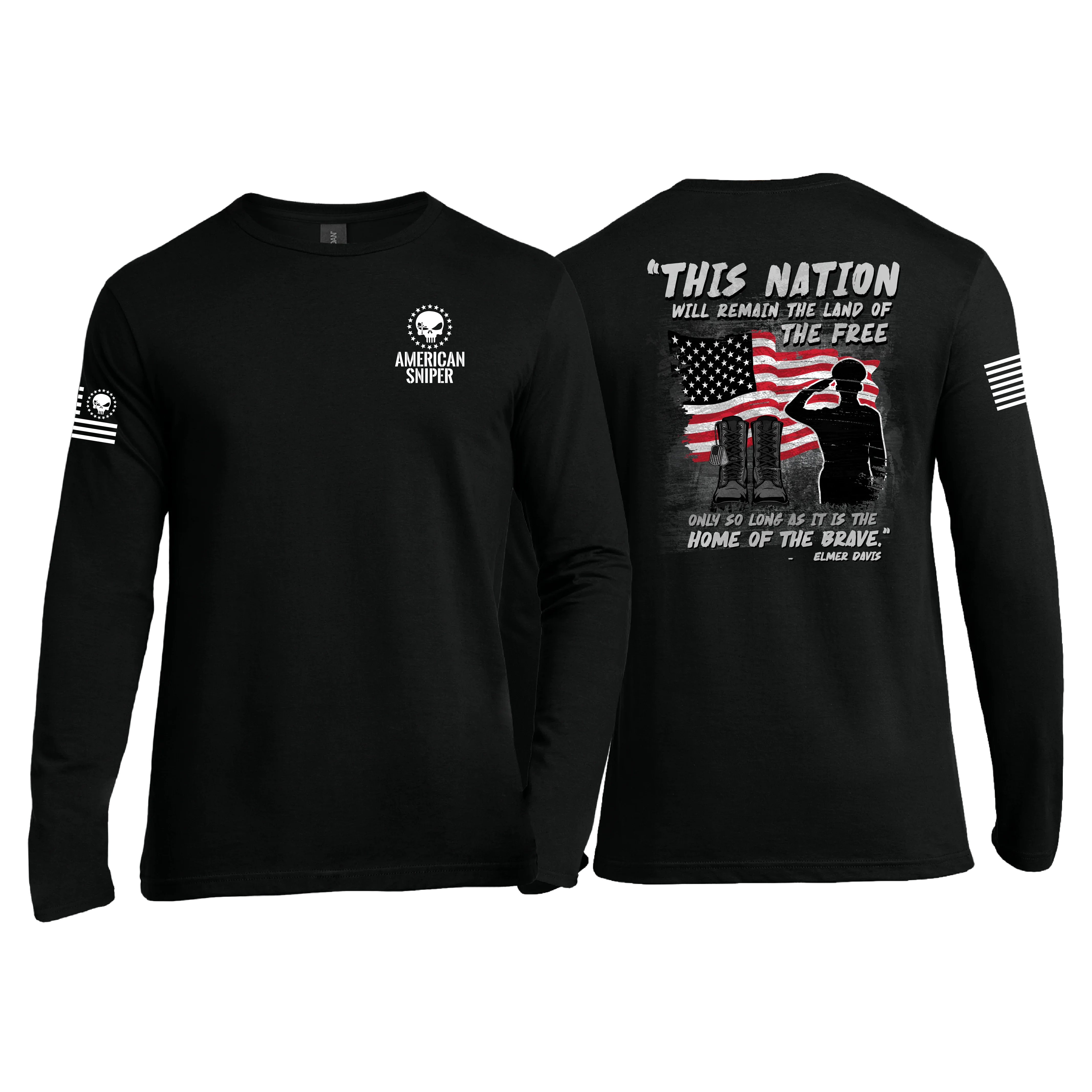 American Sniper Peacemaker Long Sleeve Shirt
