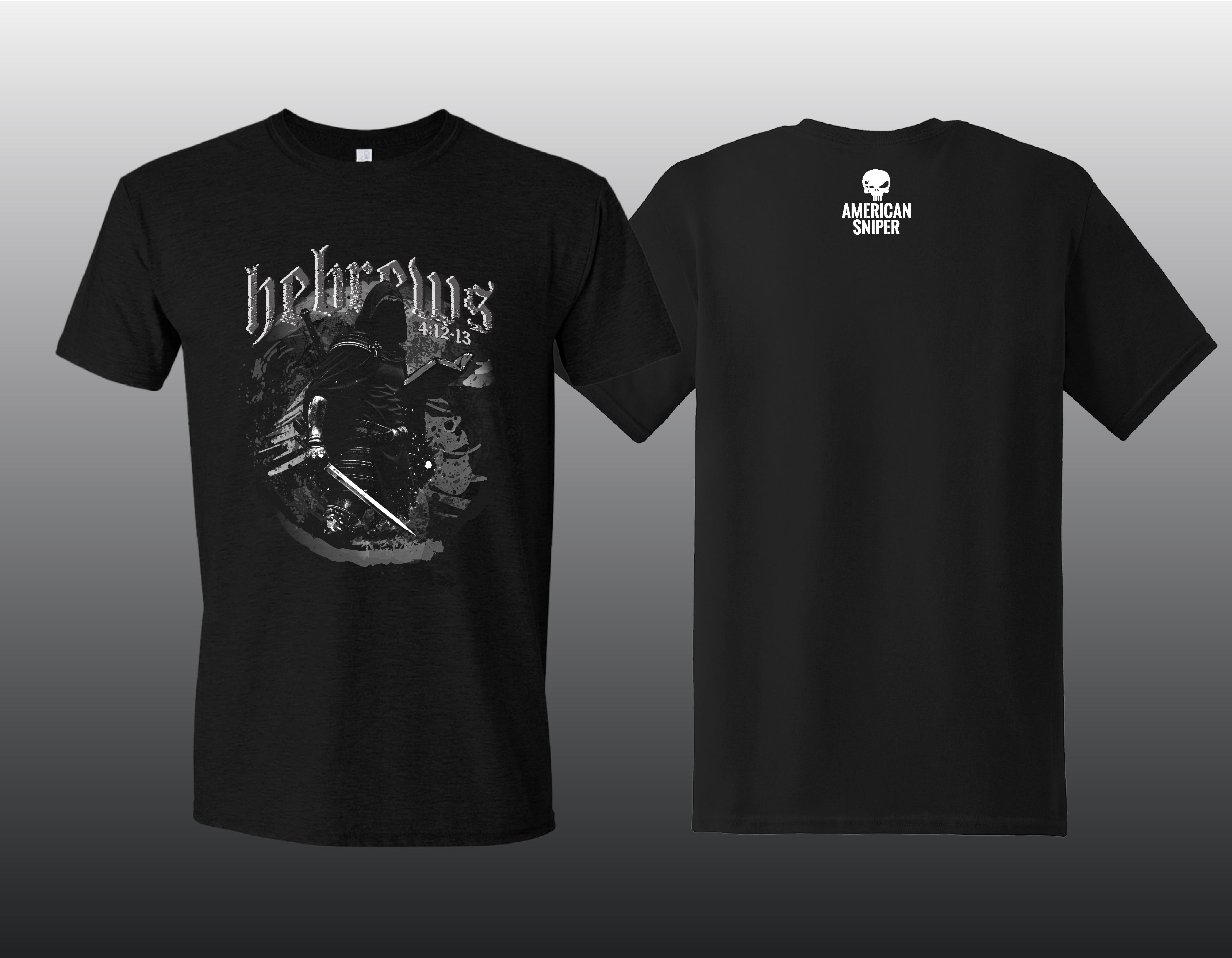 Pre-Order Hebrews 4:12-13 American Sniper T-Shirt