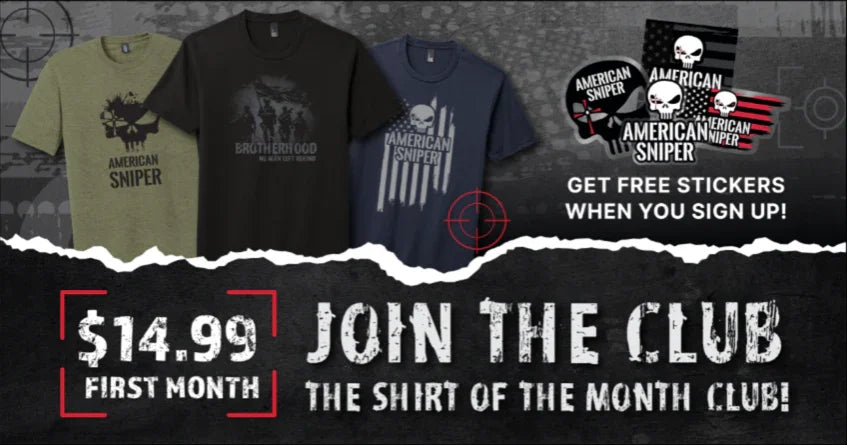 Shirt of the month Club - American Sniper
