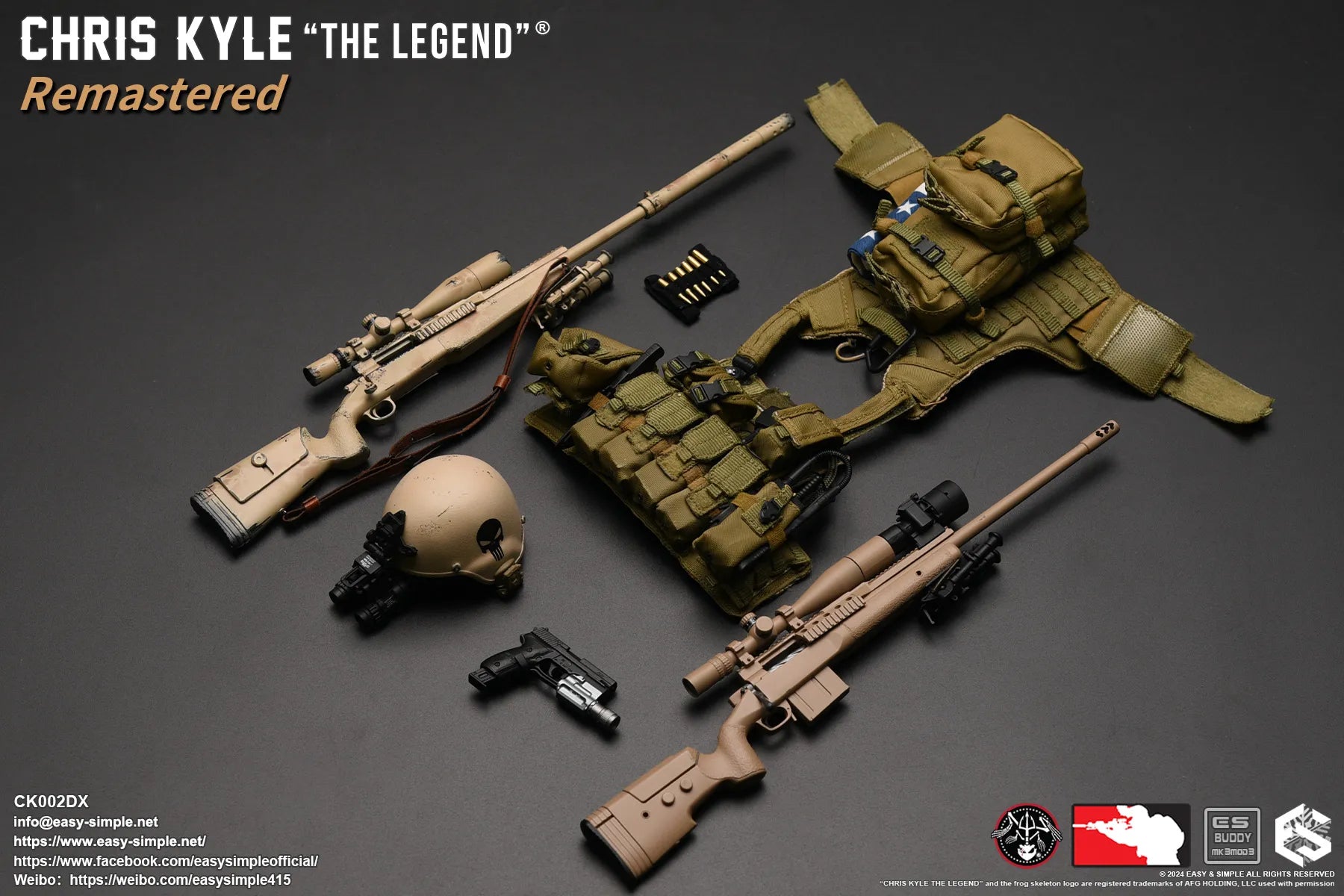 Chris Kyle "The Legend"® Remastered - Deluxe Version - MINT IN BOX