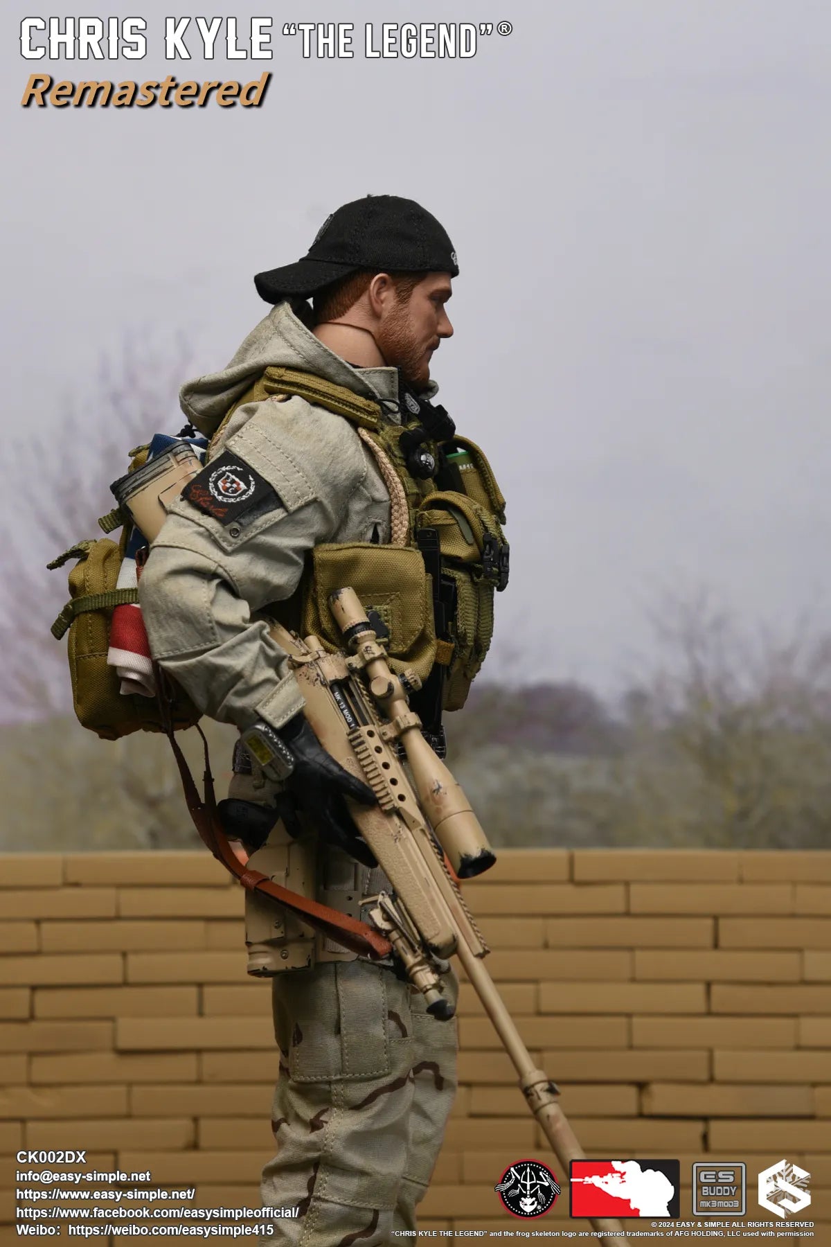 Chris Kyle "The Legend"® Remastered - Deluxe Version - MINT IN BOX