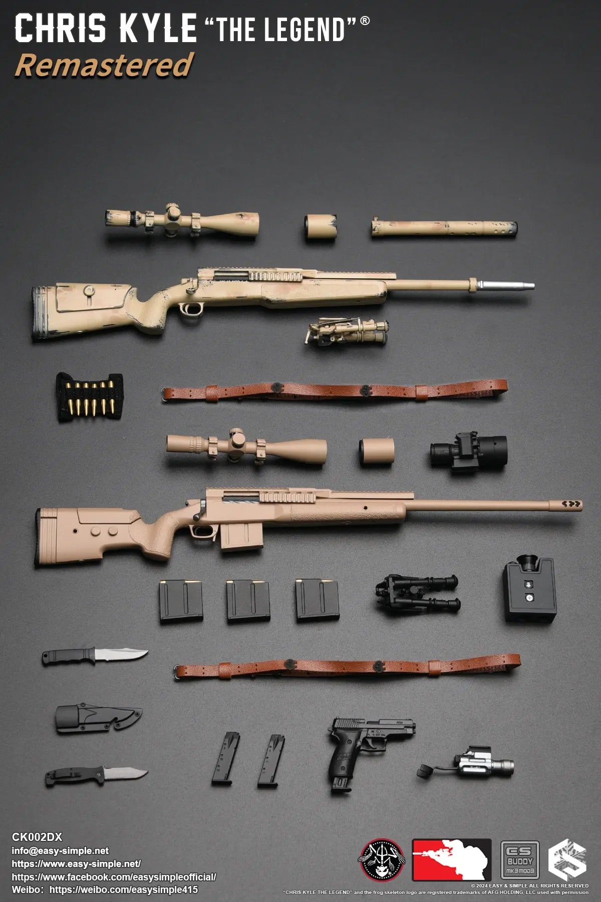 Chris Kyle "The Legend"® Remastered - Deluxe Version - MINT IN BOX