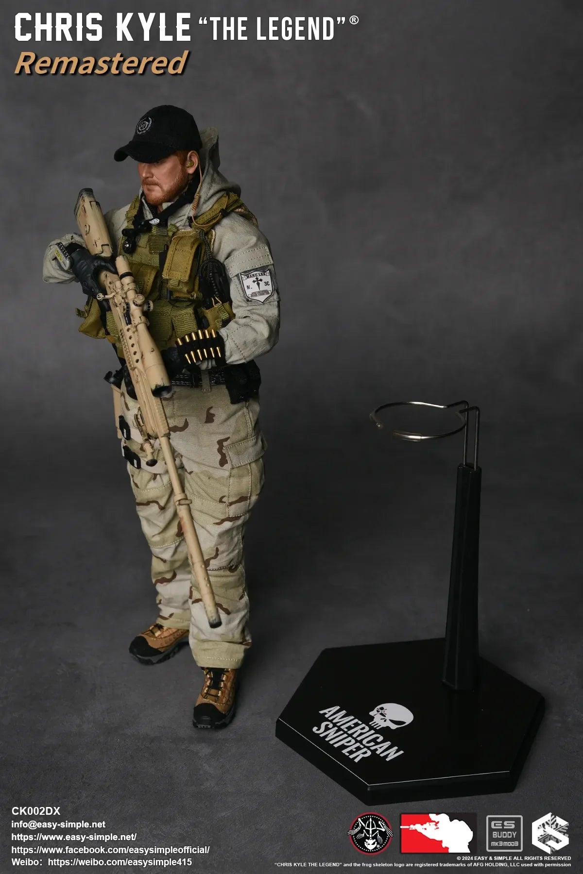 Chris Kyle "The Legend"® Remastered - Deluxe Version - MINT IN BOX