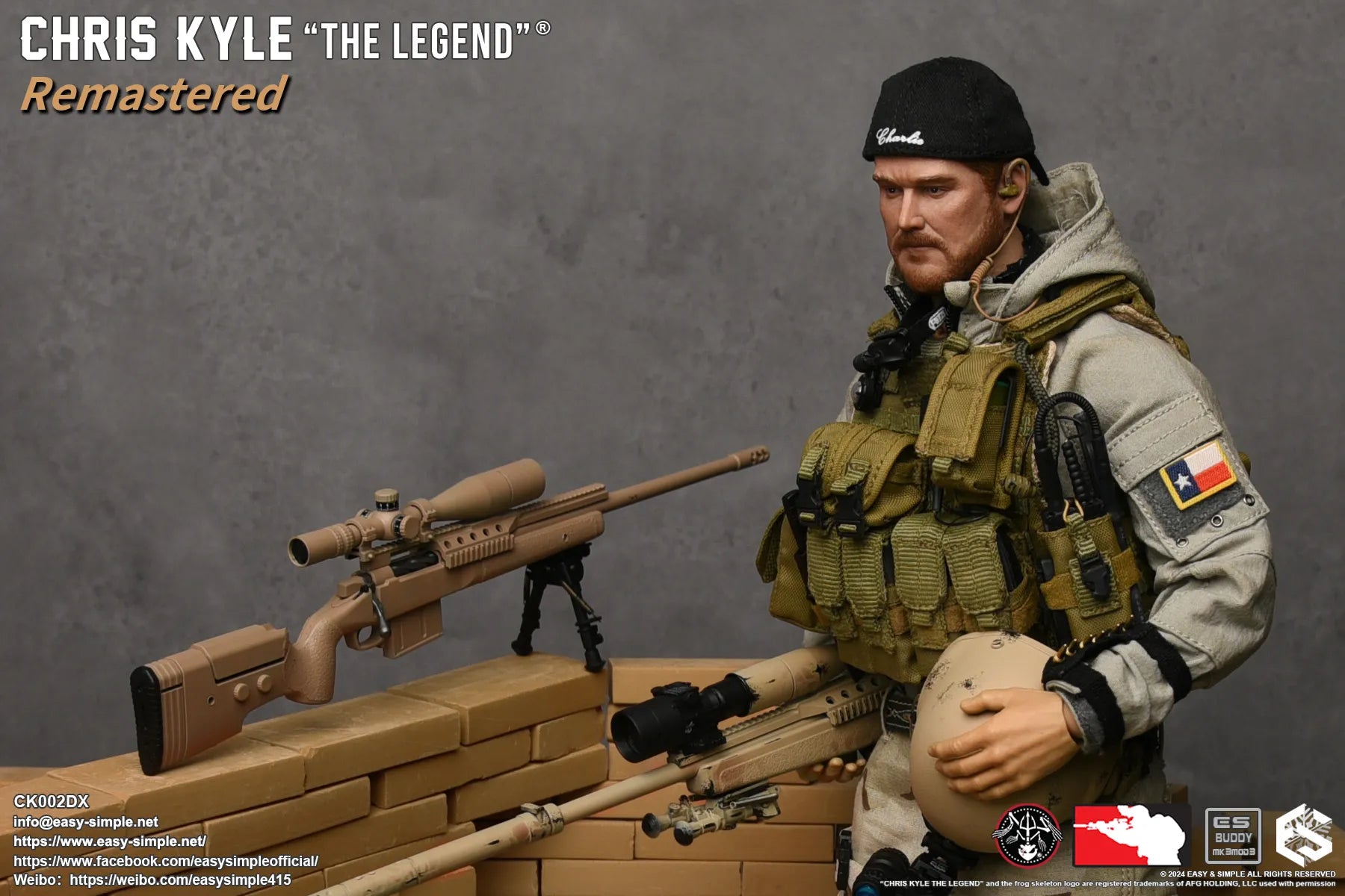 Chris Kyle "The Legend"® Remastered - Deluxe Version - MINT IN BOX