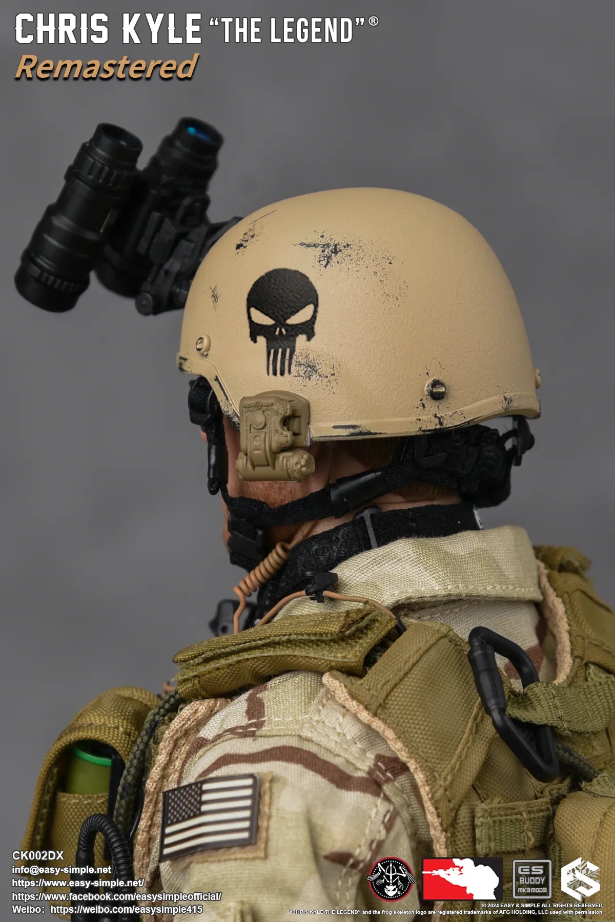 Chris Kyle "The Legend"® Remastered - Deluxe Version - MINT IN BOX