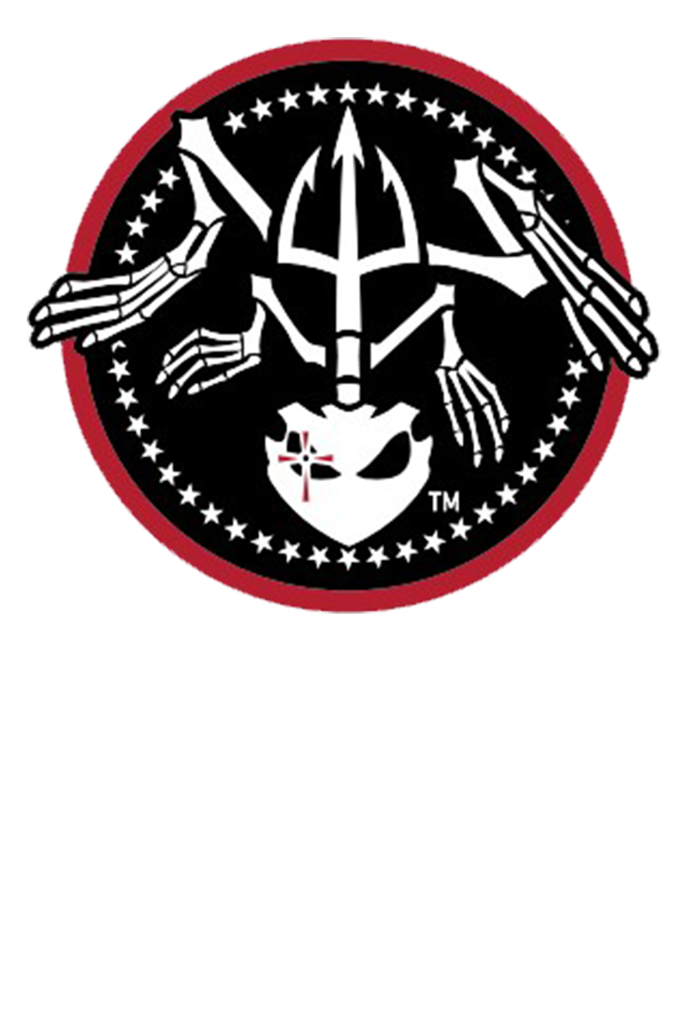 American Sniper Black Skull Decal Sticker