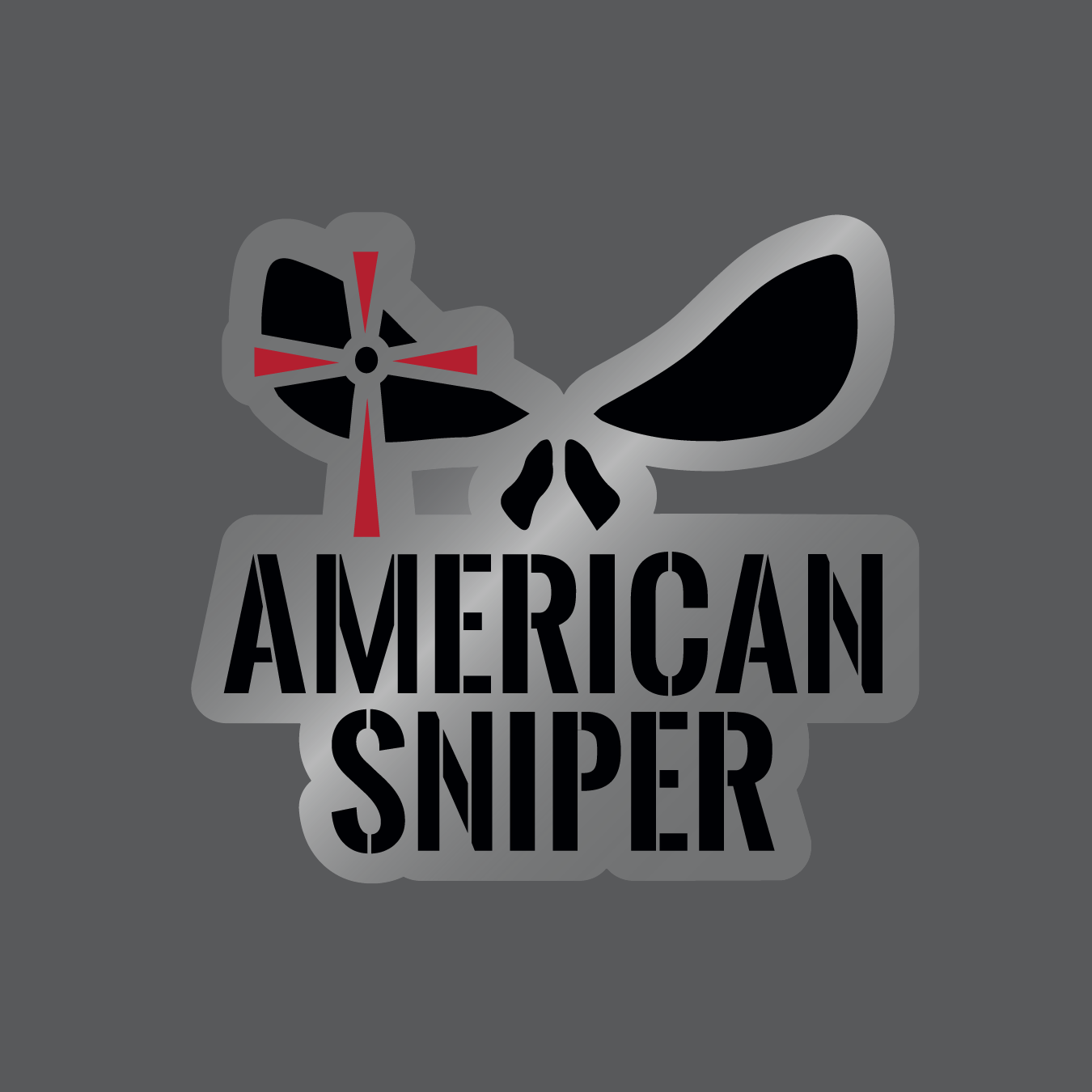 American Sniper Eyes Decal Sticker