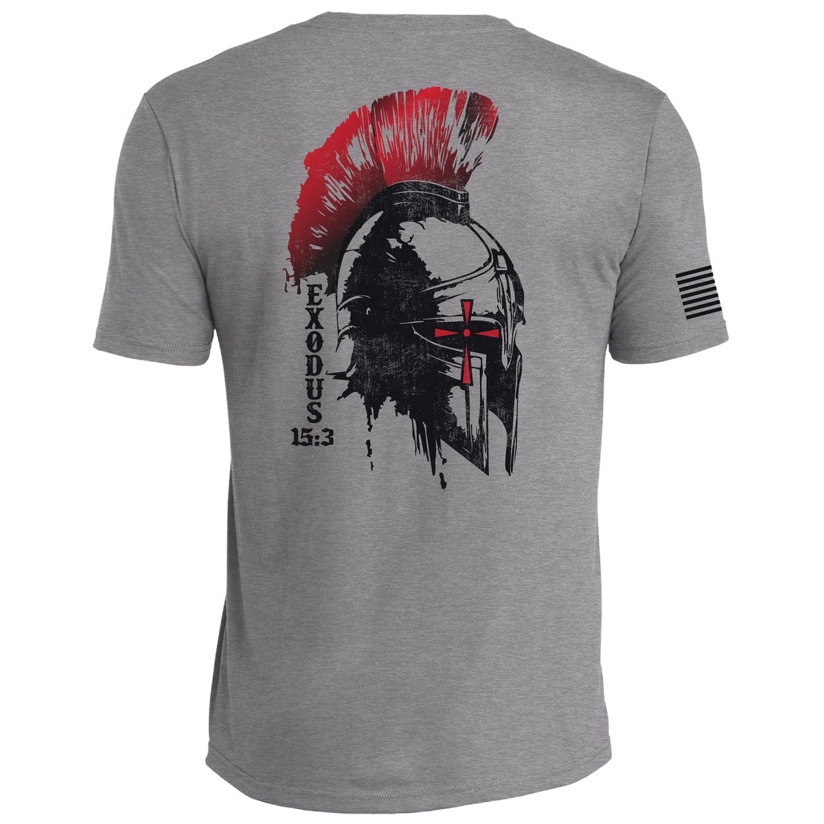American Sniper Exodus Spartan Tee | Faith & Warrior Graphic Shirt