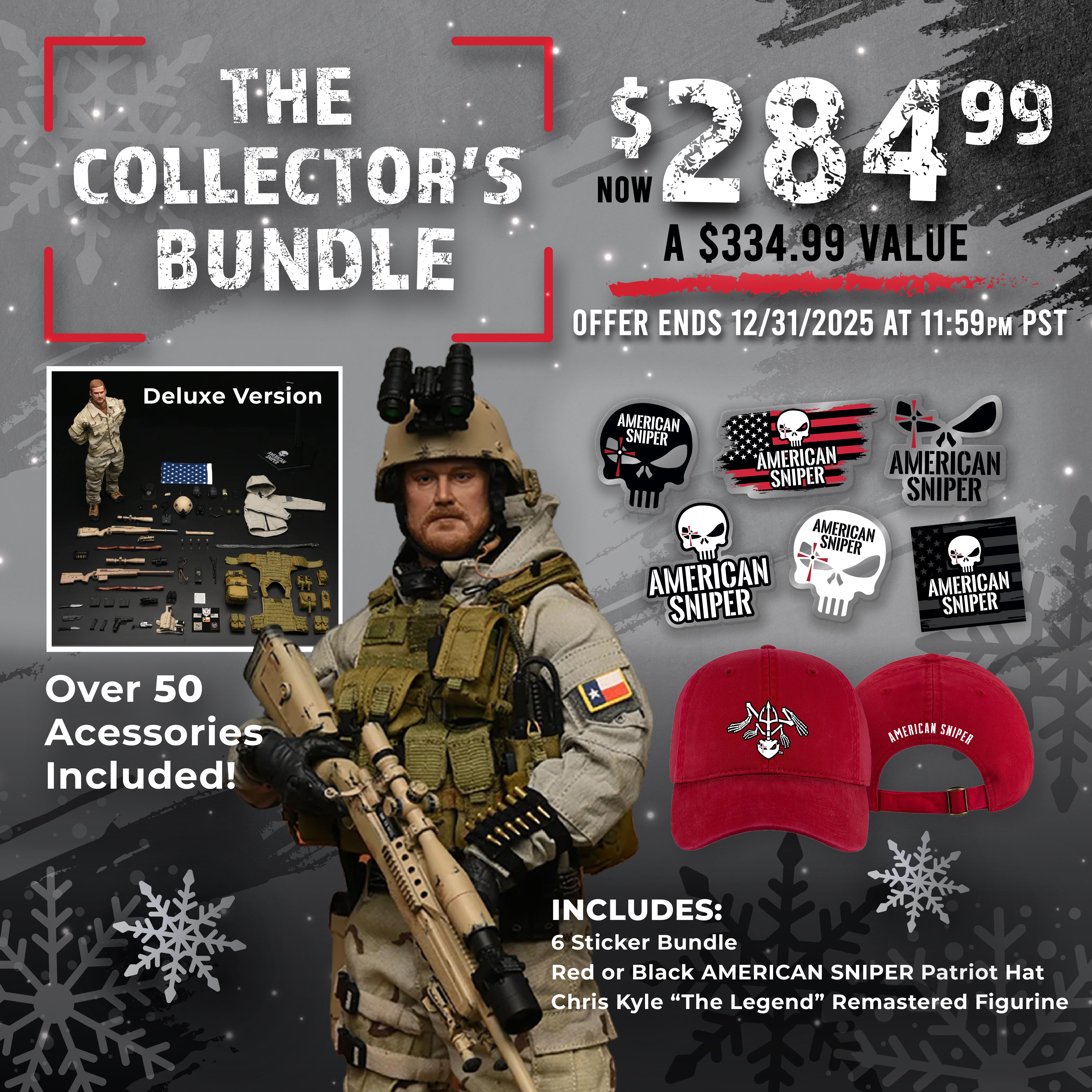 Deluxe American Sniper Collector’s Bundle