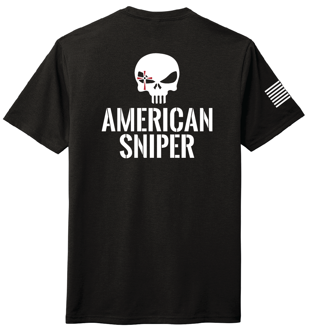 American Sniper Logo Tee Black