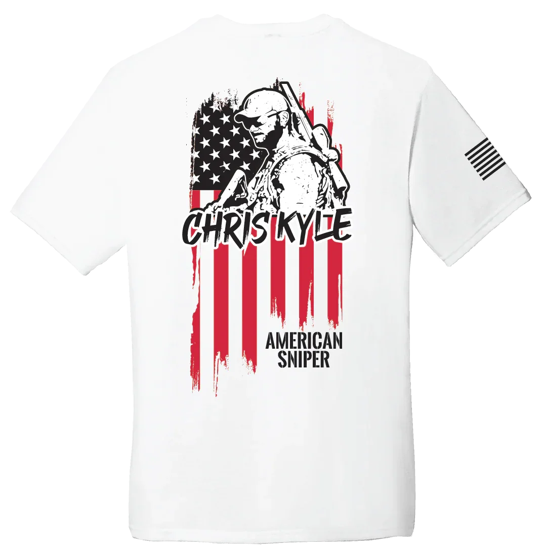 American Sniper CK Flag Tee White