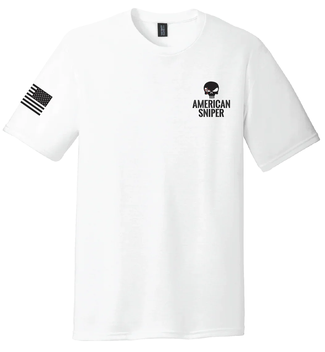 American Sniper CK Flag Tee White
