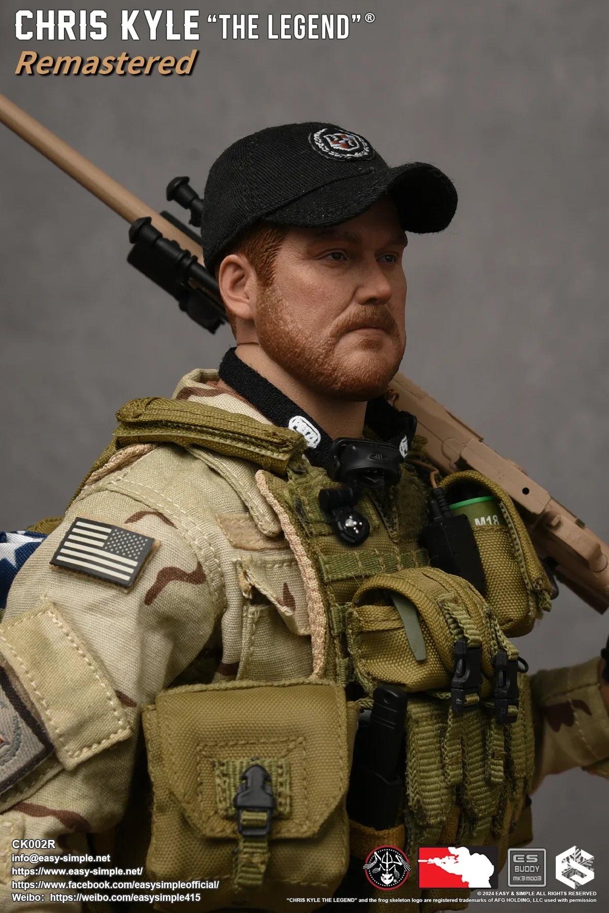 Chris Kyle "The Legend"® Remastered - Regular Version - MINT IN BOX