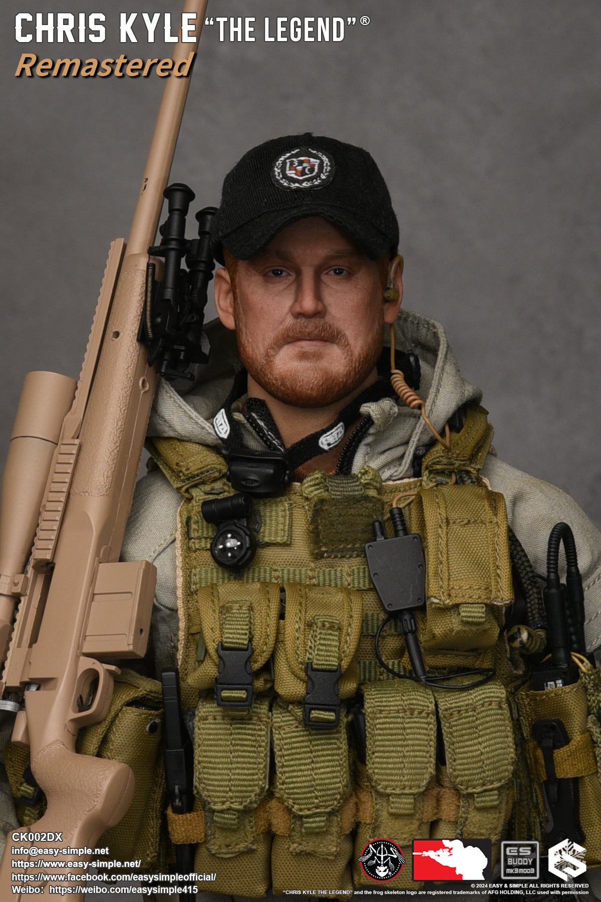 Chris Kyle "The Legend"® Remastered - Deluxe Version - MINT IN BOX