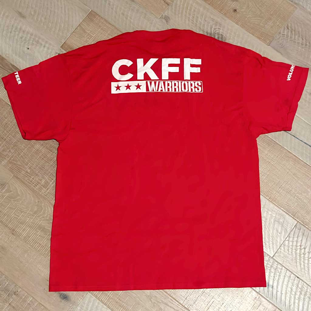 CKFF Red Volunteer Shirt