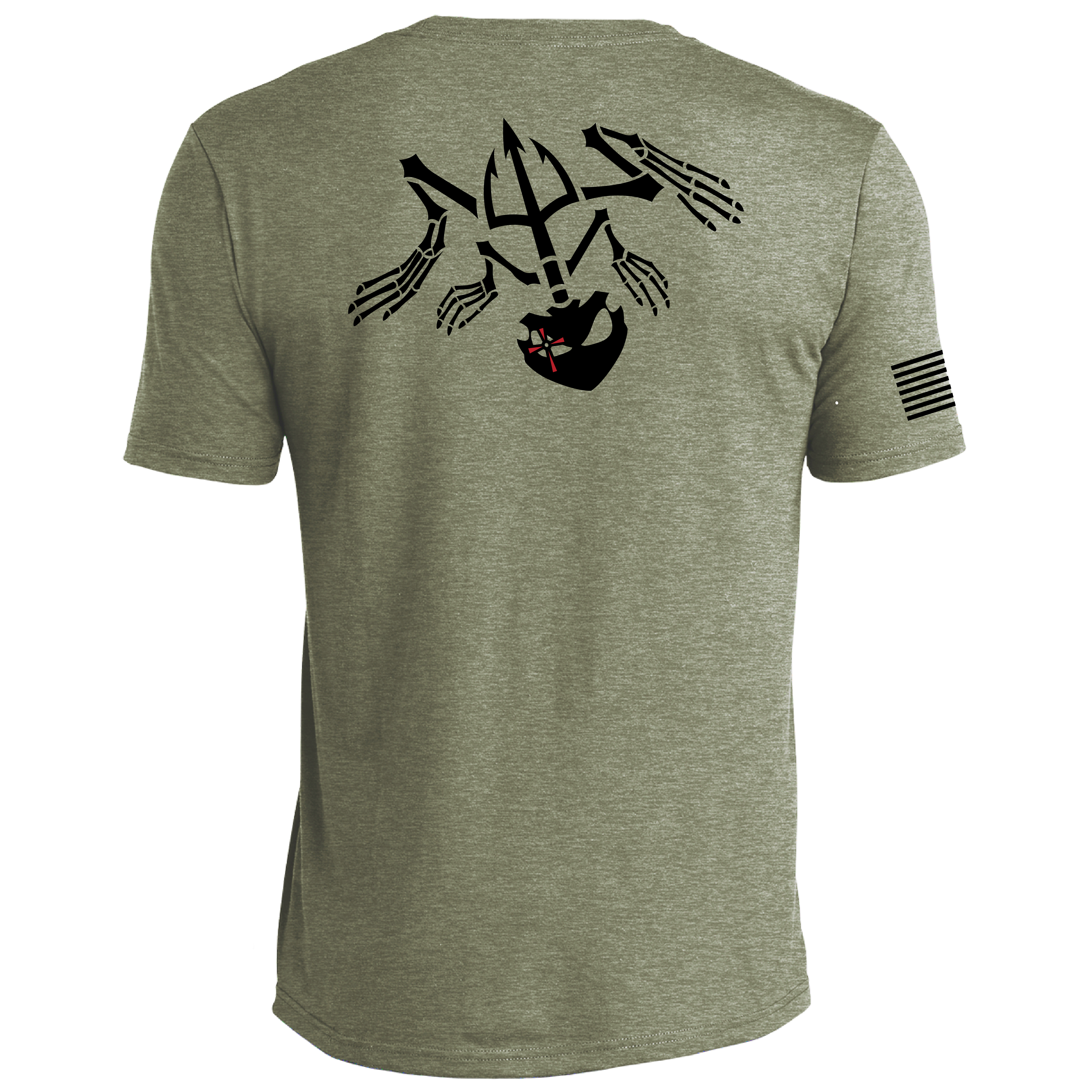 American Sniper Bone Frog Tee – Military Green