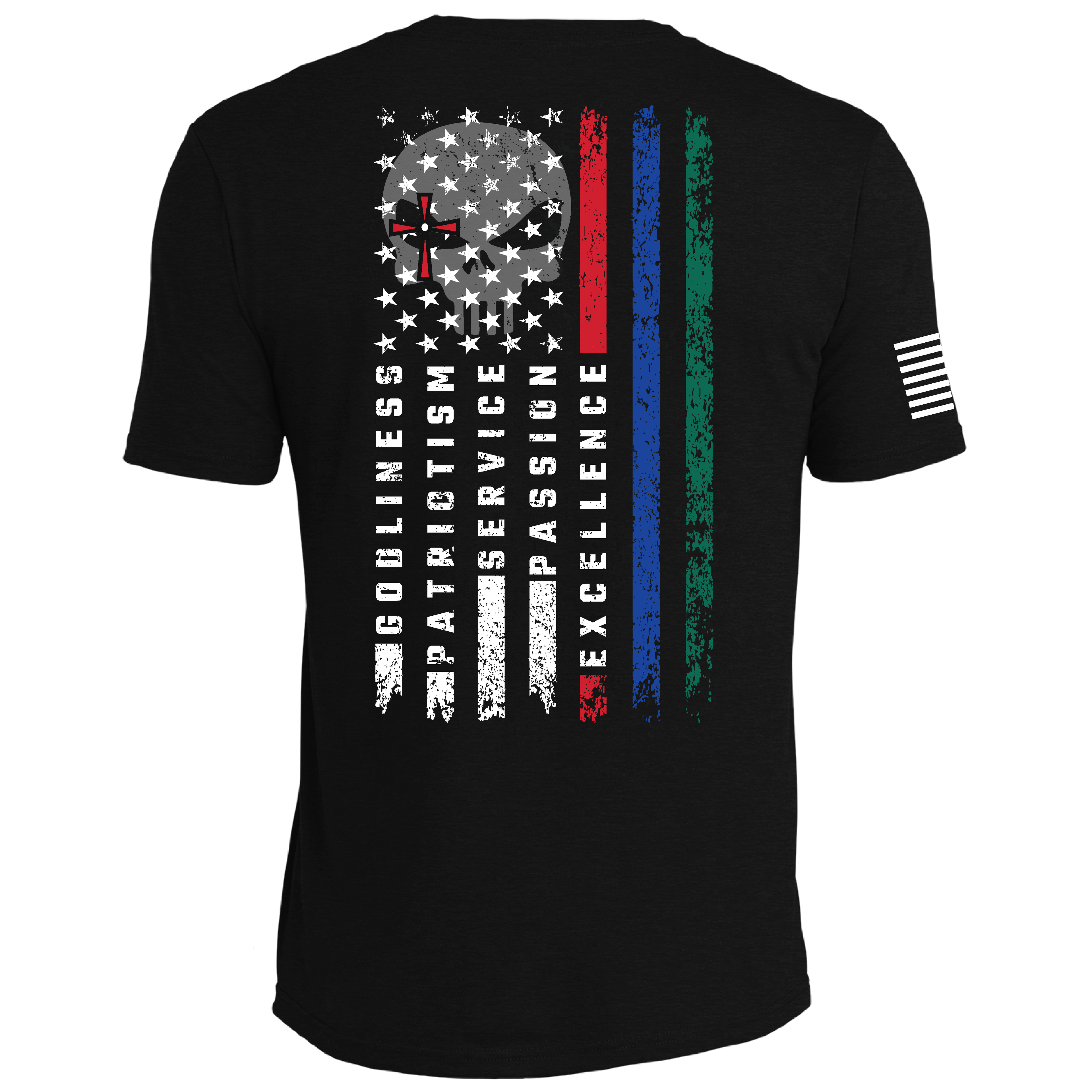 American Sniper Pillar Flag Tee - American Sniper