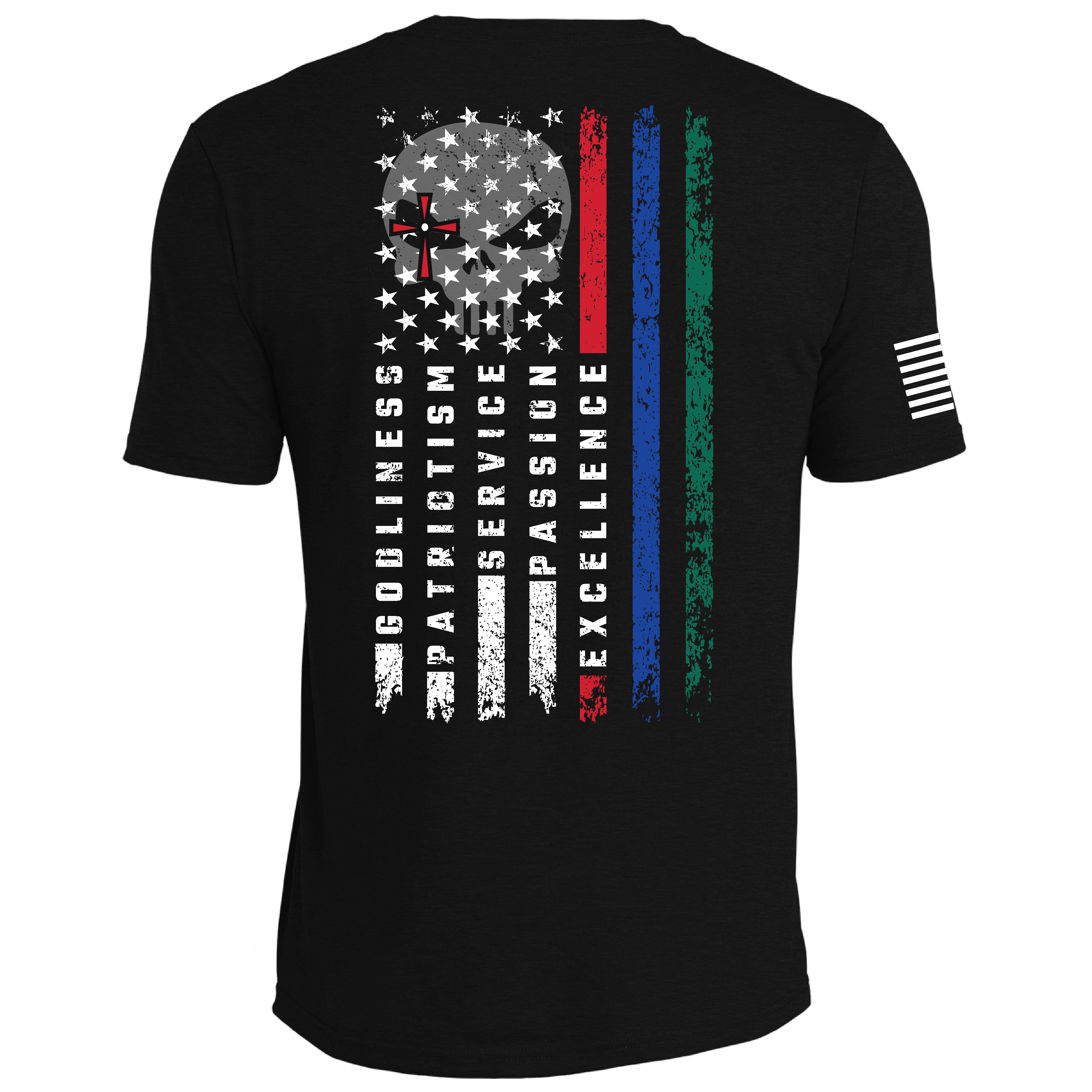 American Sniper Pillar Flag Tee - American Sniper