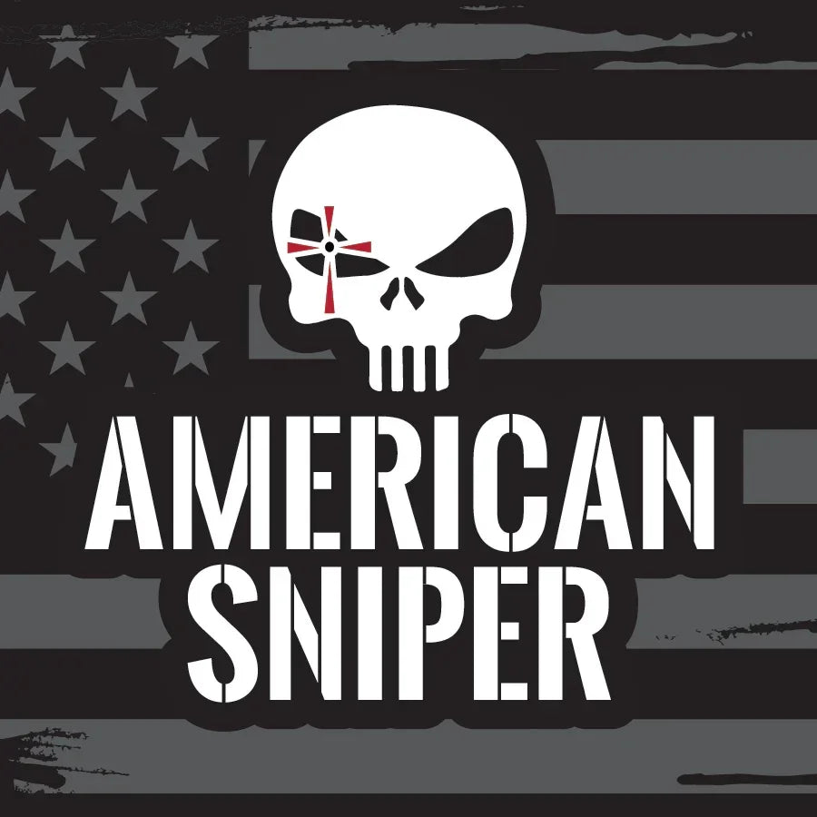 American Sniper 6 Pack Sticker Decal Bundle - American Sniper