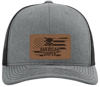 American Sniper Richardson 112 Gray Flag Hat