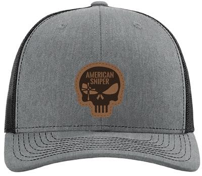 American Sniper Richardson 112 Gray Skull Hat